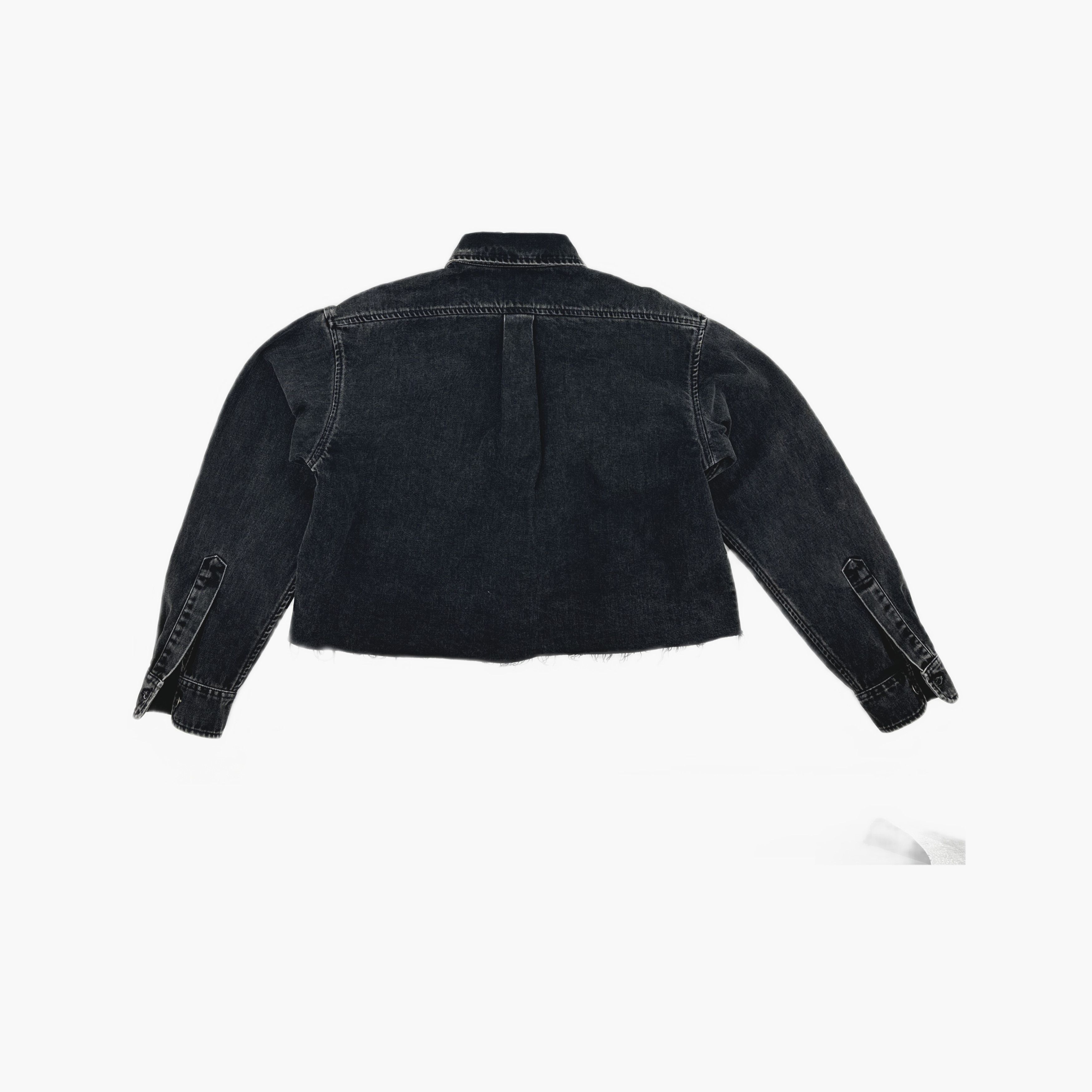 Miu Miu Miu Miu Black Logo Denim Jacket Size 42 Size M / US 6-8 / IT 42-44 - 2 Thumbnail