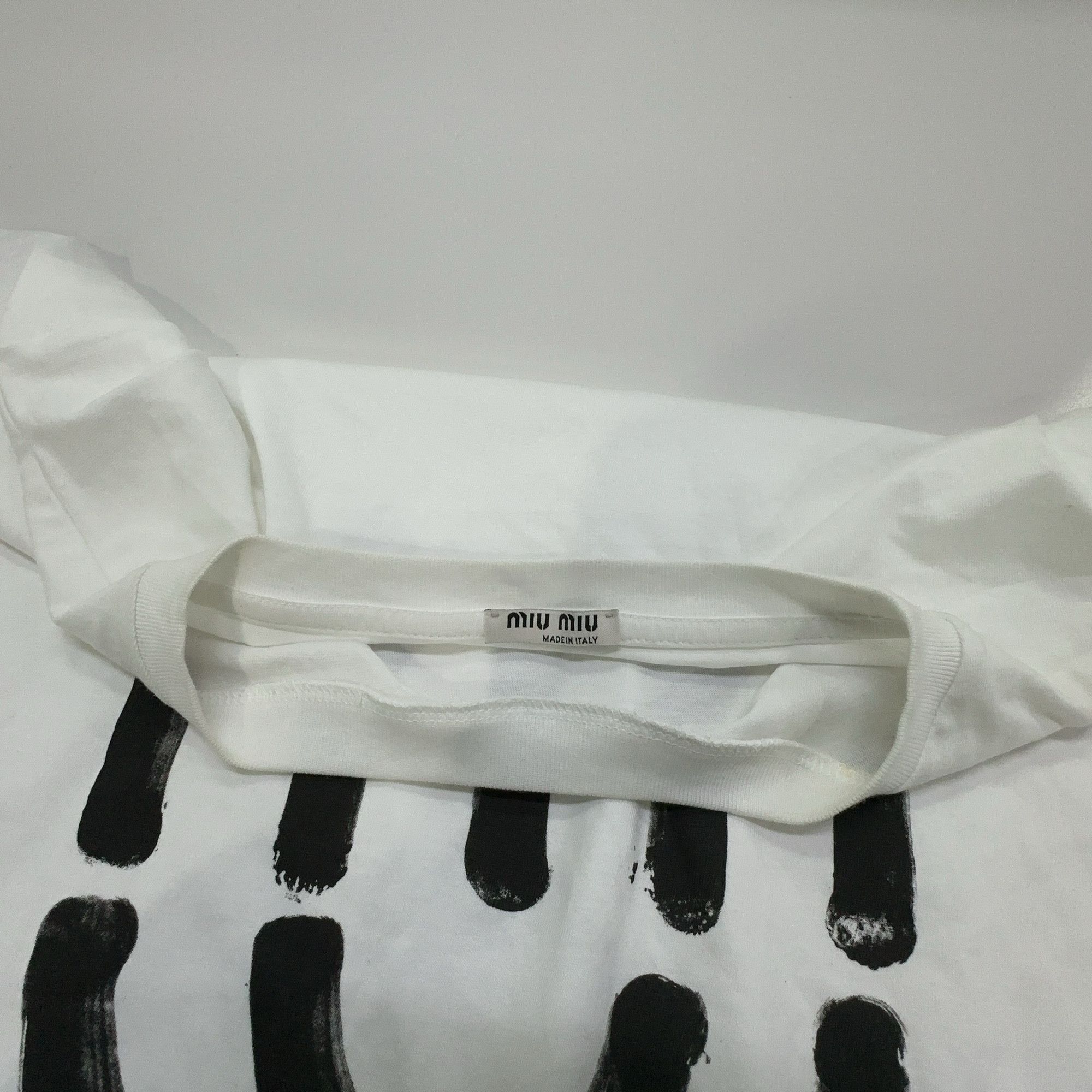 Miu Miu Miu Miu Graphic Print T-Shirt Size L Size L / US 10 / IT 46 - 7 Thumbnail