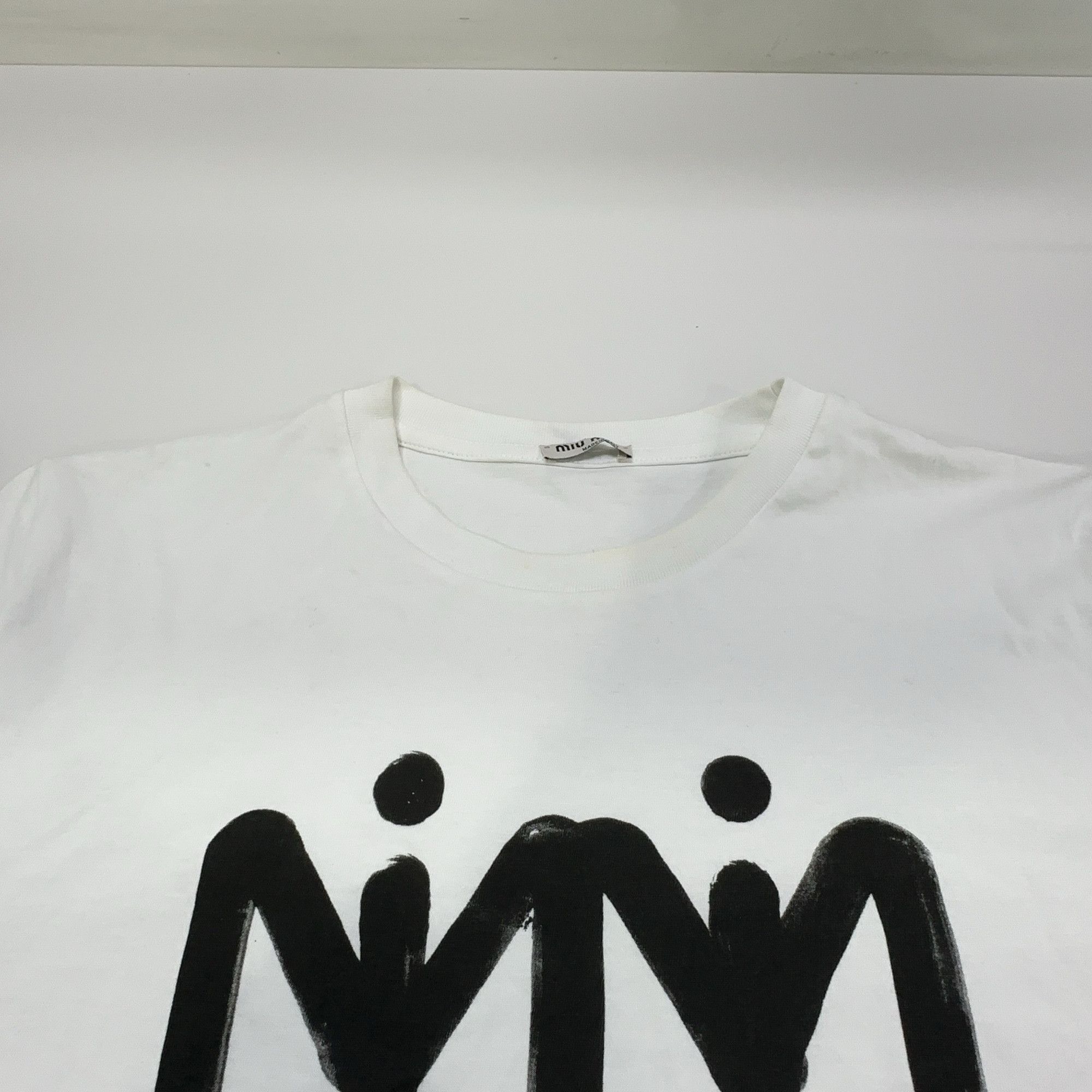 Miu Miu Miu Miu Graphic Print T-Shirt Size L Size L / US 10 / IT 46 - 8 Thumbnail