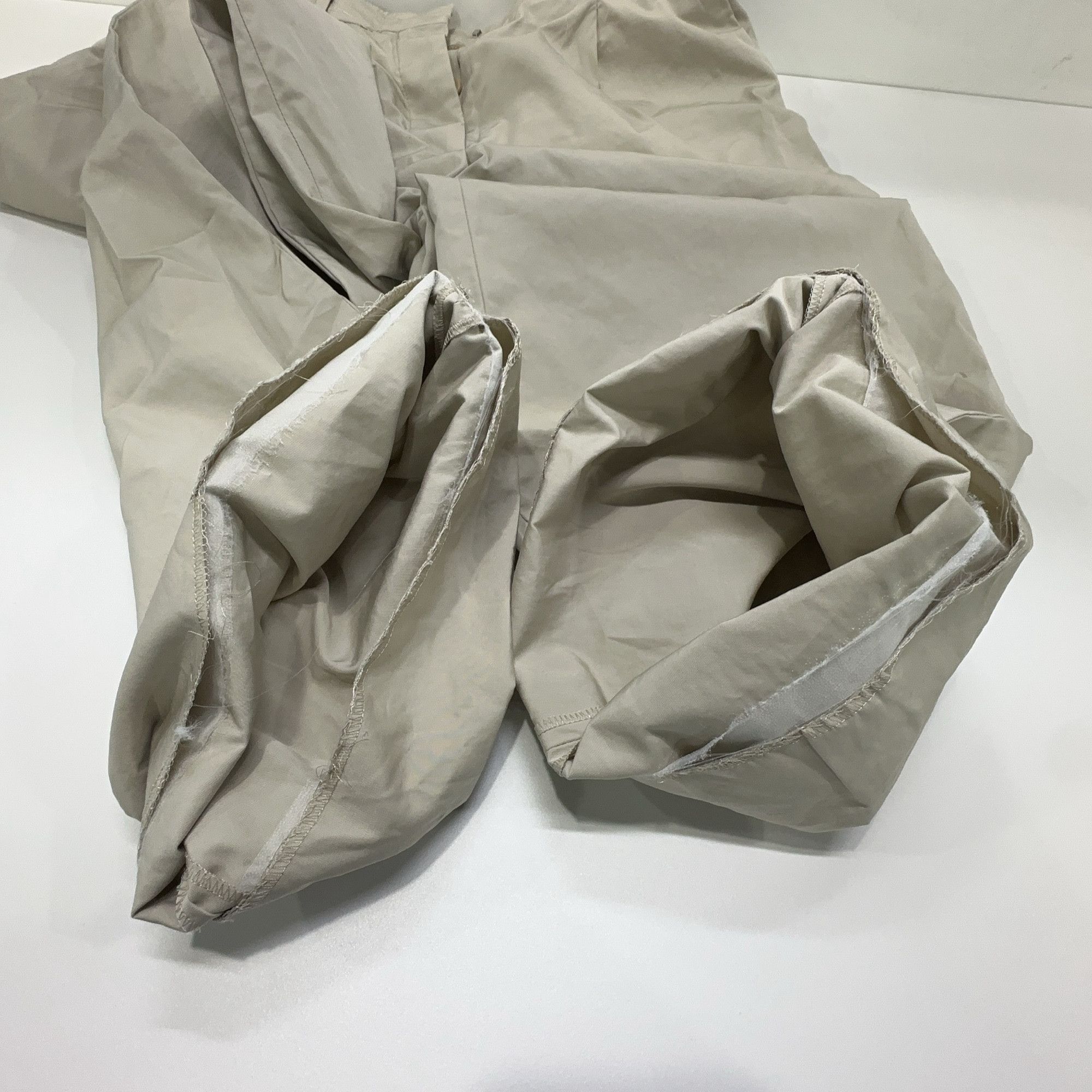 Miu Miu Miu Miu Beige Logo Embroidery Straight Pants Size 38 Size 26" / US 2 / IT 38 - 7 Thumbnail