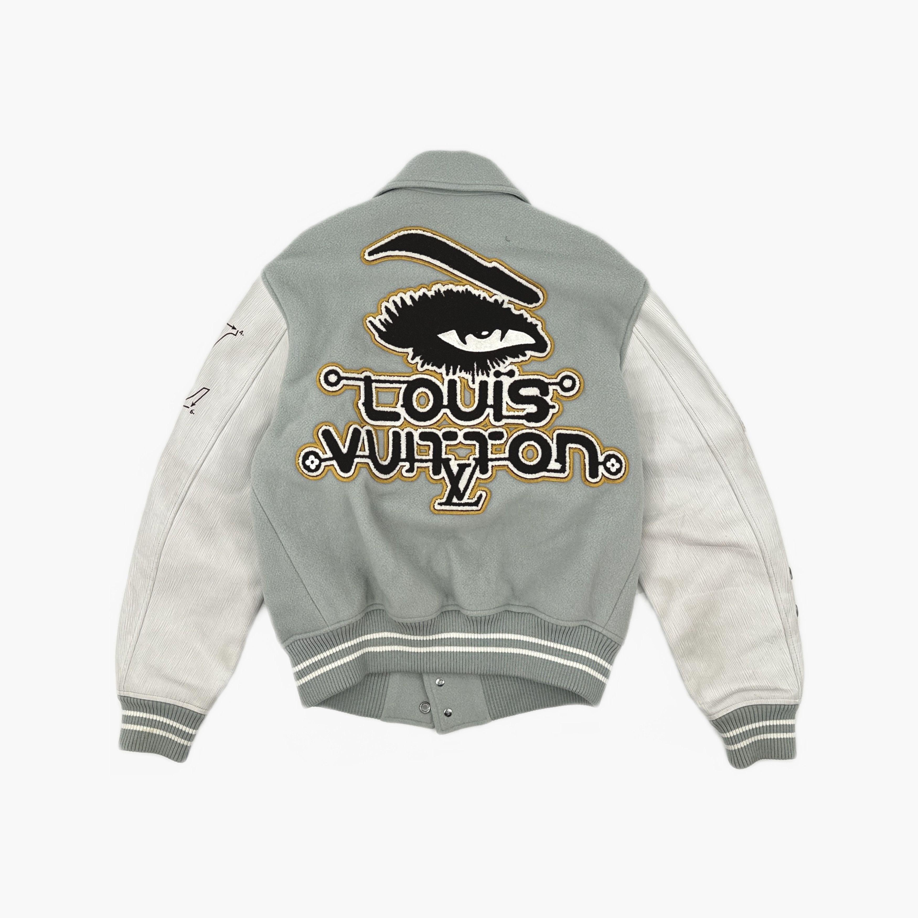 Louis Vuitton Louis Vuitton Eye Varsity Bomber Jacket Size 46 Size US S / EU 44-46 / 1 - 2 Thumbnail