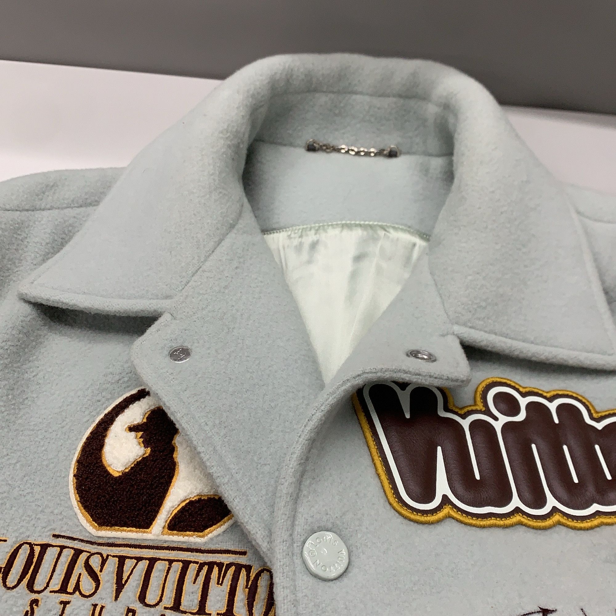 Louis Vuitton Louis Vuitton Eye Varsity Bomber Jacket Size 46 Size US S / EU 44-46 / 1 - 5 Thumbnail