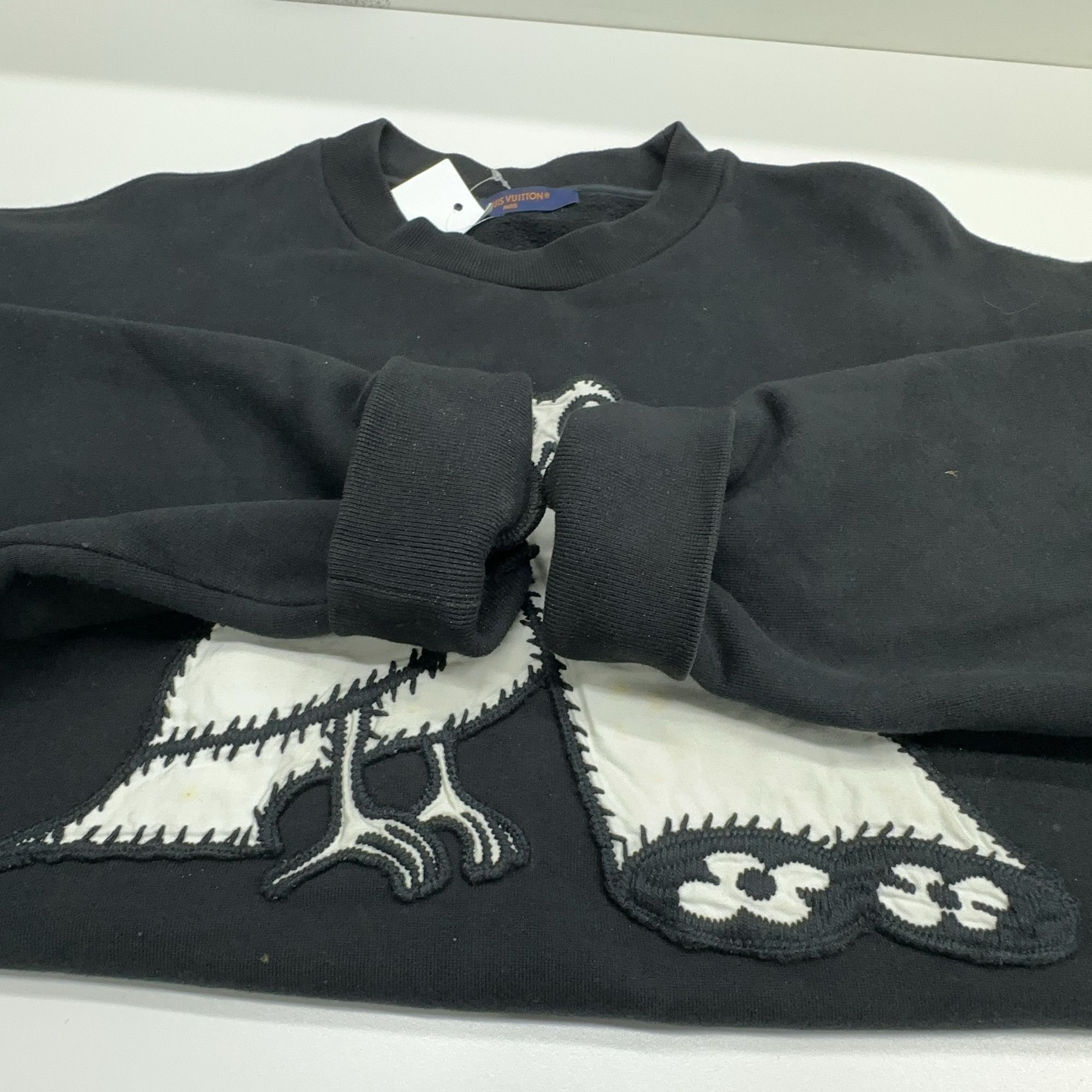 Louis Vuitton Louis Vuitton Owl Embroidered Sweatshirt Size L Size US L / EU 52-54 / 3 - 8 Thumbnail