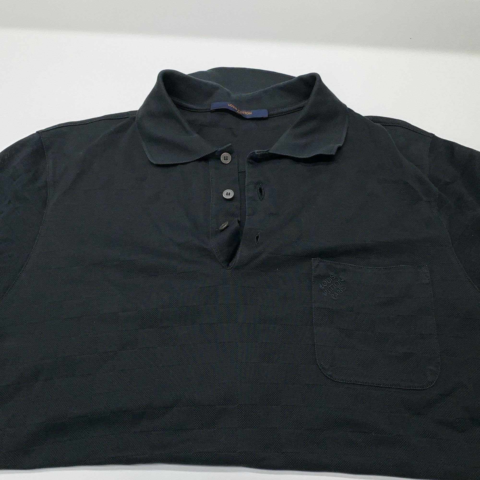 Louis Vuitton Louis Vuitton Damier Polo Shirt Size S Size US S / EU 44-46 / 1 - 6 Thumbnail