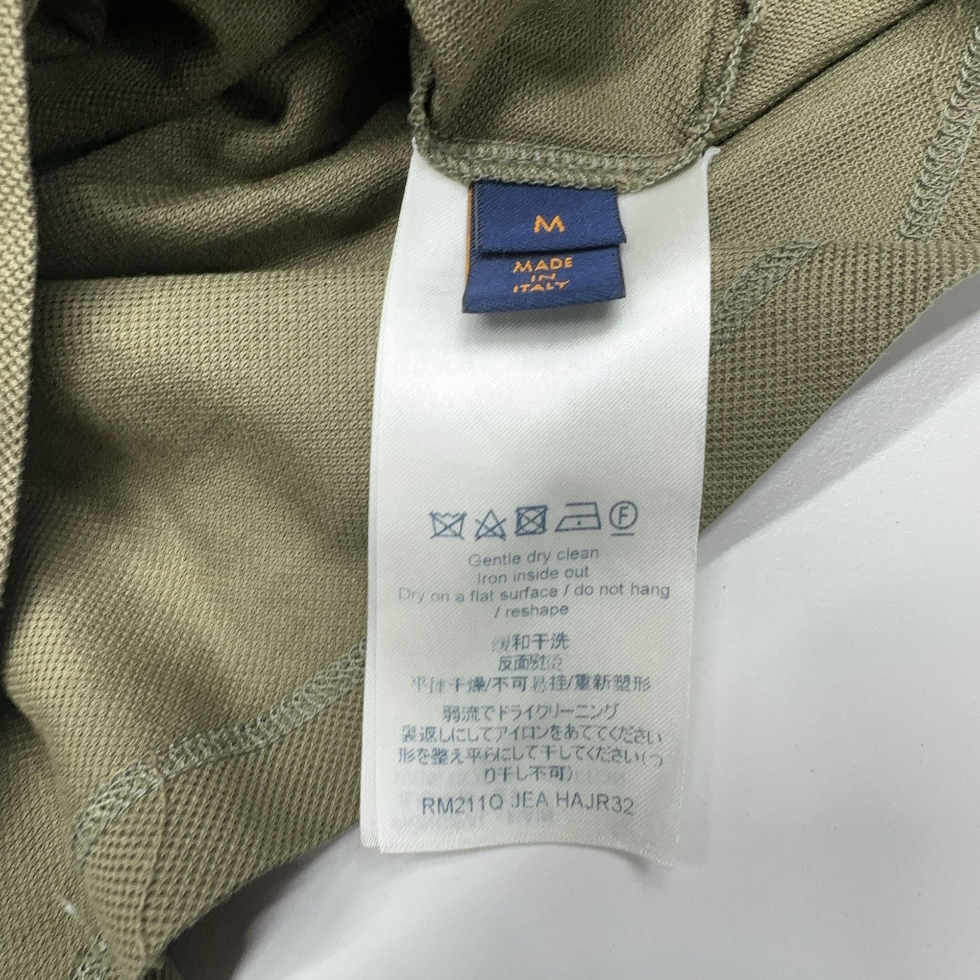 Louis Vuitton Louis Vuitton Olive Polo Shirt Size M Size US M / EU 48-50 / 2 - 4 Thumbnail