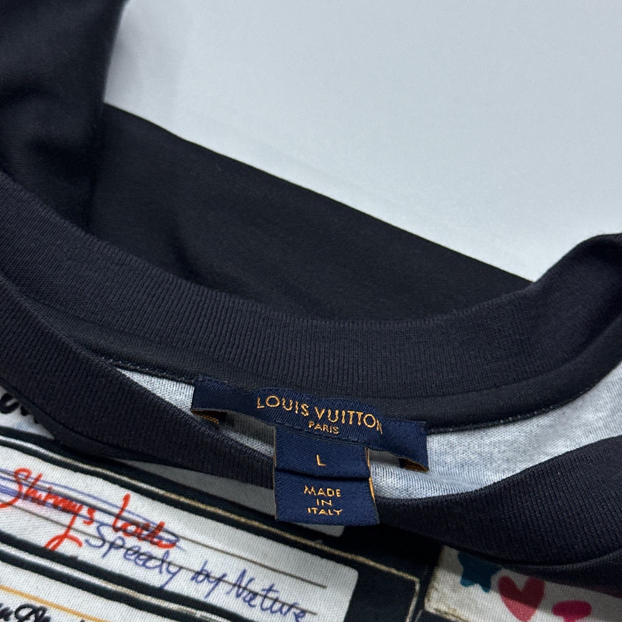 Louis Vuitton Louis Vuitton Cassette Print Graphic T-Shirt L Size L / US 10 / IT 46 - 3 Thumbnail