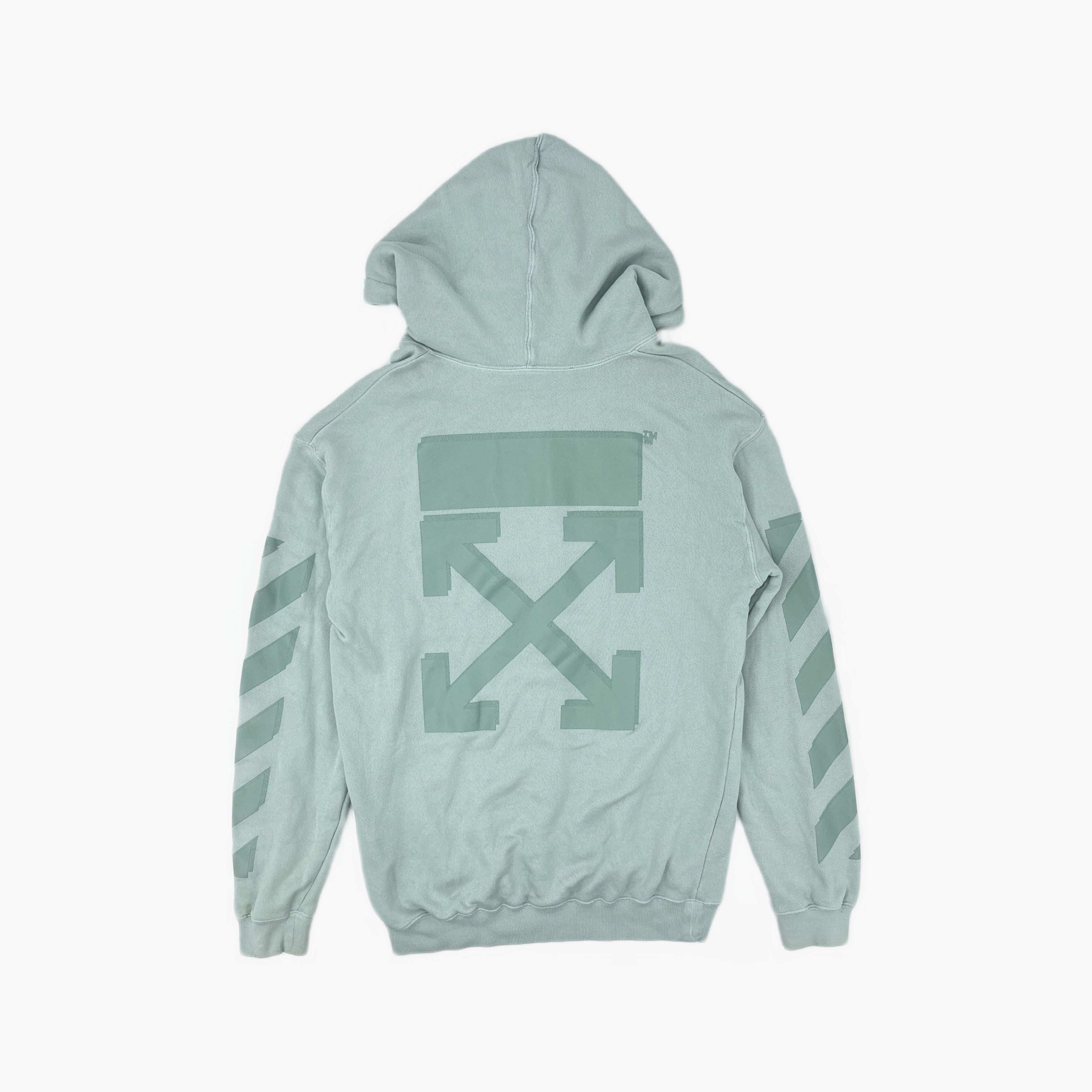 Off-White OFF-WHITE Arrows Logo Hoodie Size M Size US M / EU 48-50 / 2 - 2 Thumbnail