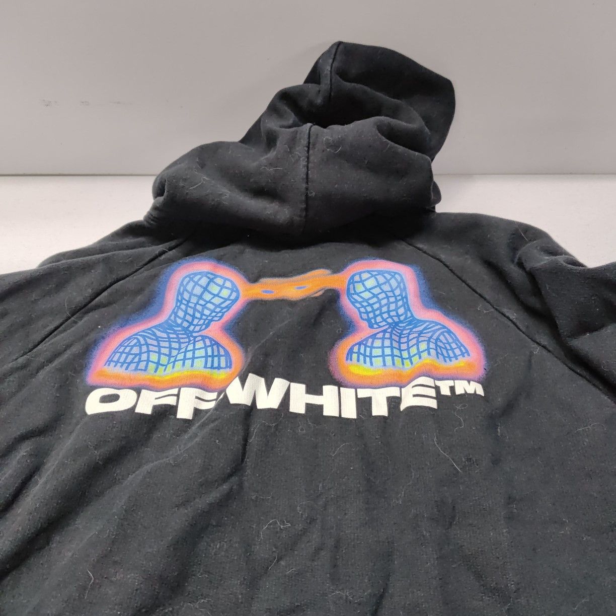 Off-White Off-White Graphic Hoodie Size XXL Size US XXL / EU 58 / 5 - 6 Thumbnail
