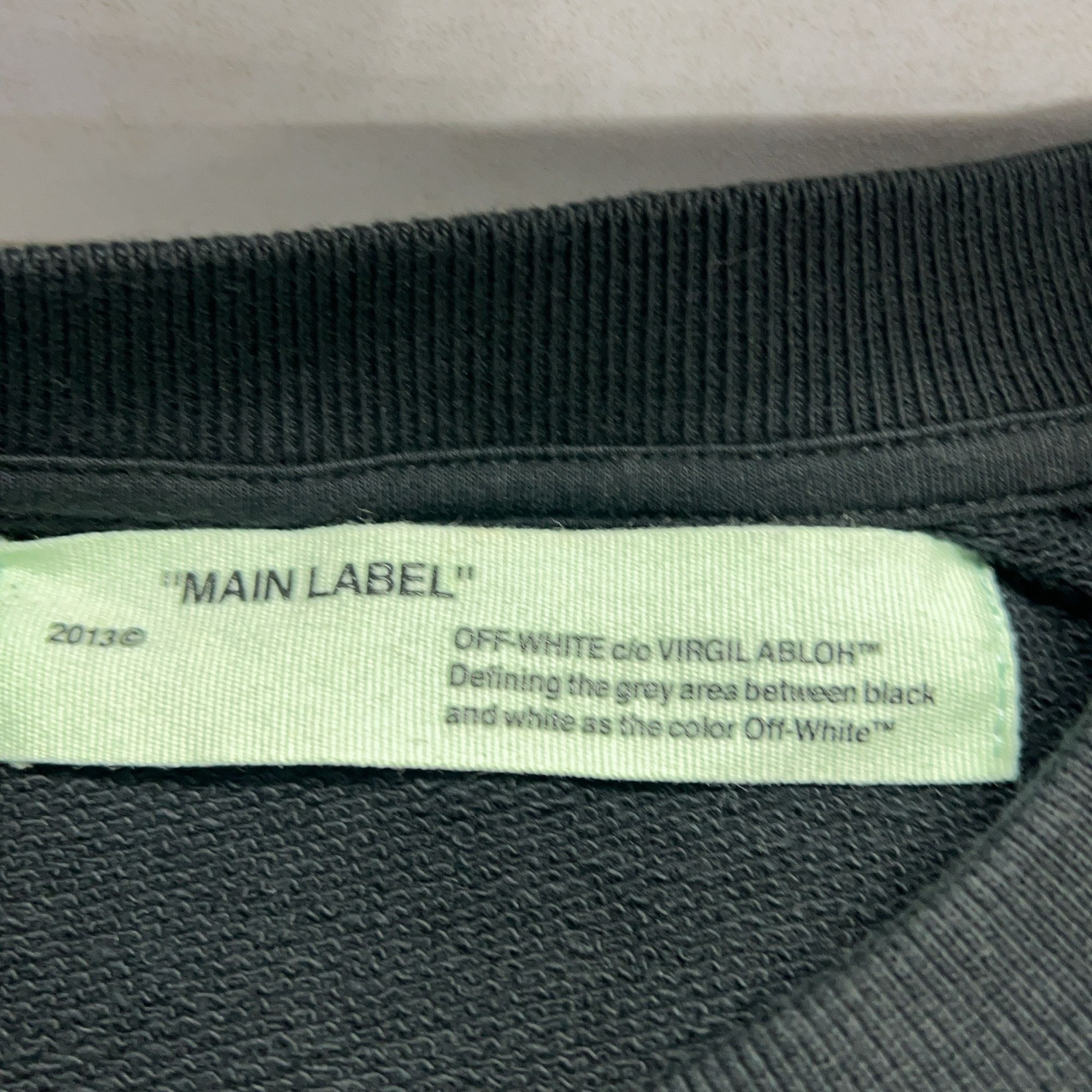 Off-White Off-White Caravaggio Sweatshirt Size S Size US S / EU 44-46 / 1 - 3 Thumbnail