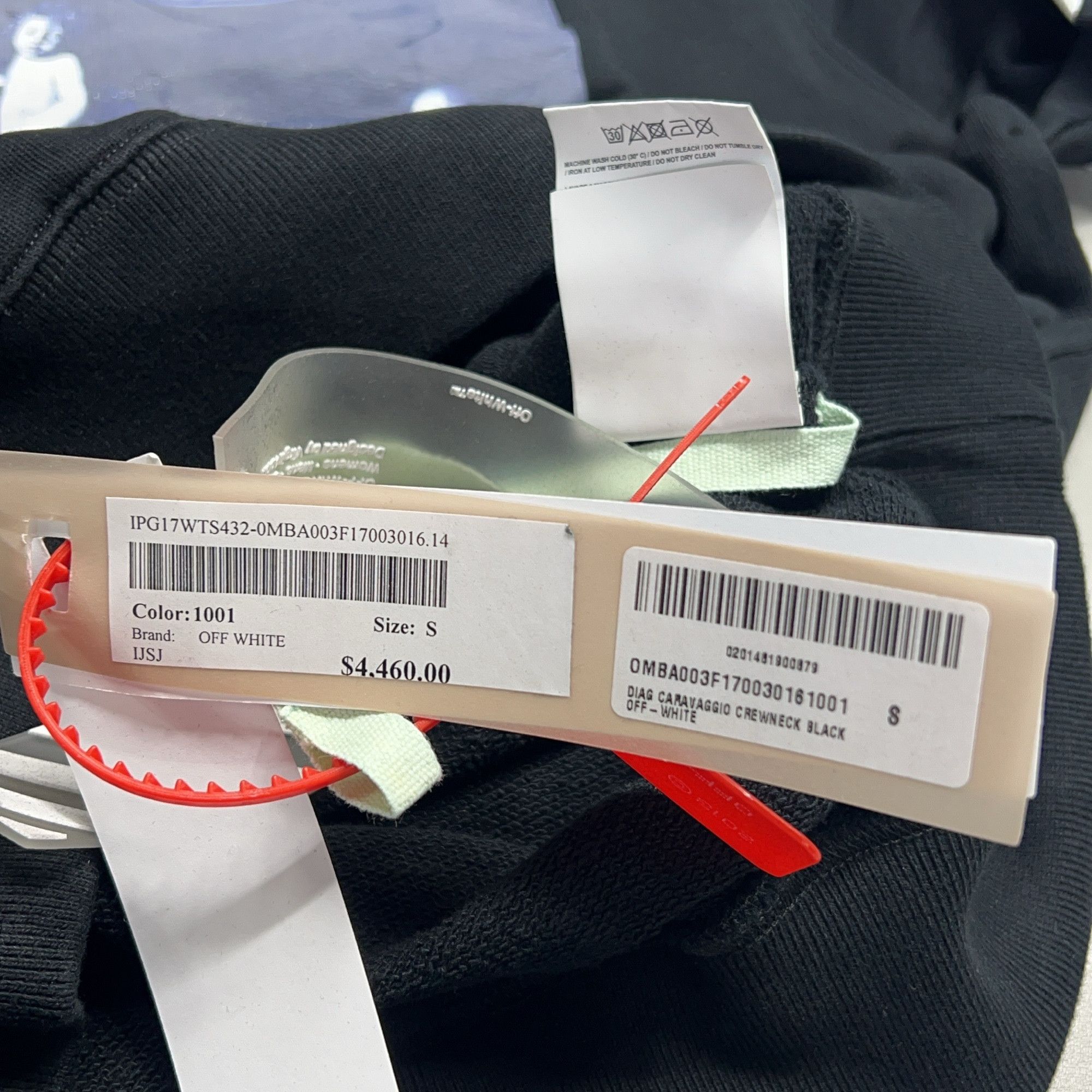 Off-White Off-White Caravaggio Sweatshirt Size S Size US S / EU 44-46 / 1 - 6 Thumbnail