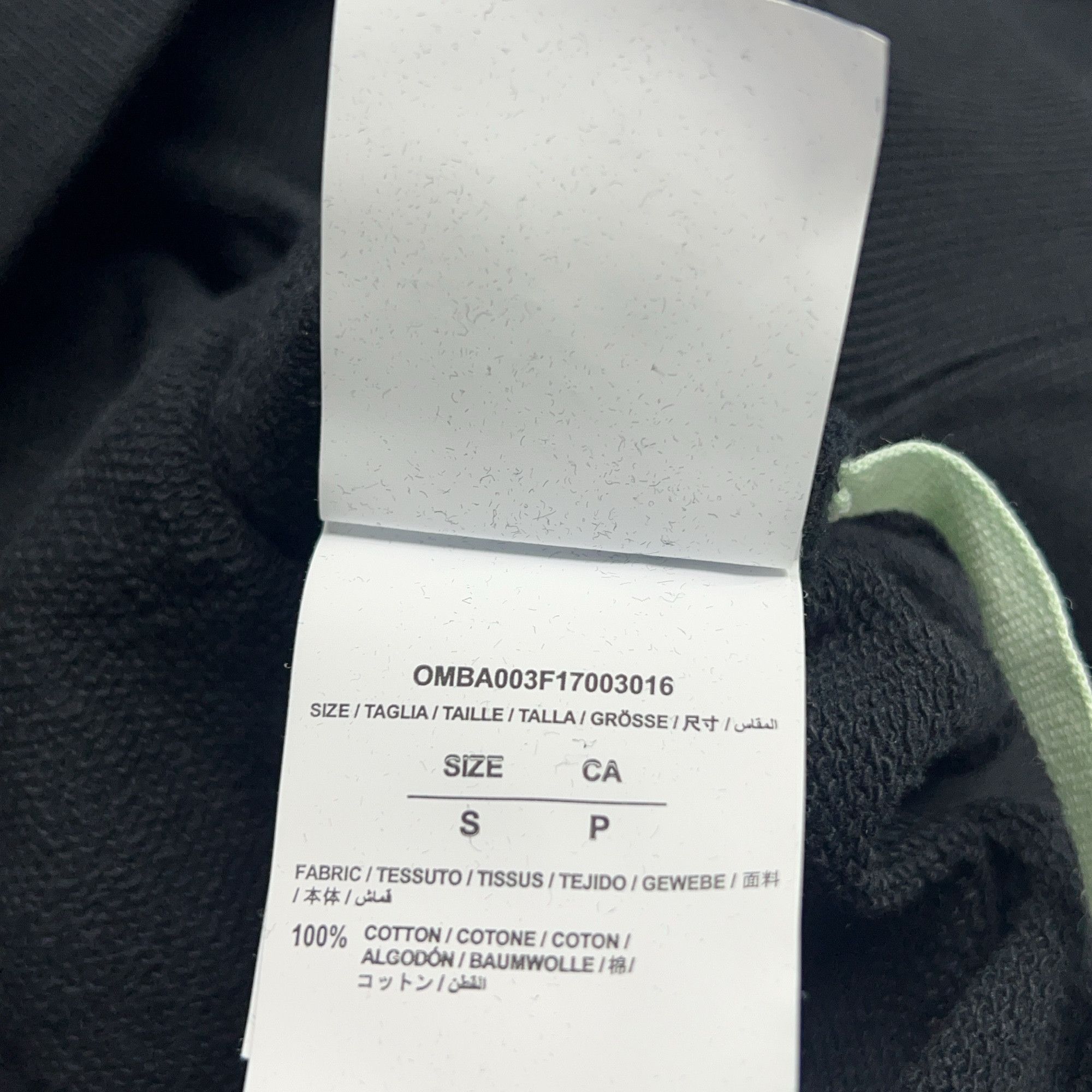 Off-White Off-White Caravaggio Sweatshirt Size S Size US S / EU 44-46 / 1 - 5 Thumbnail