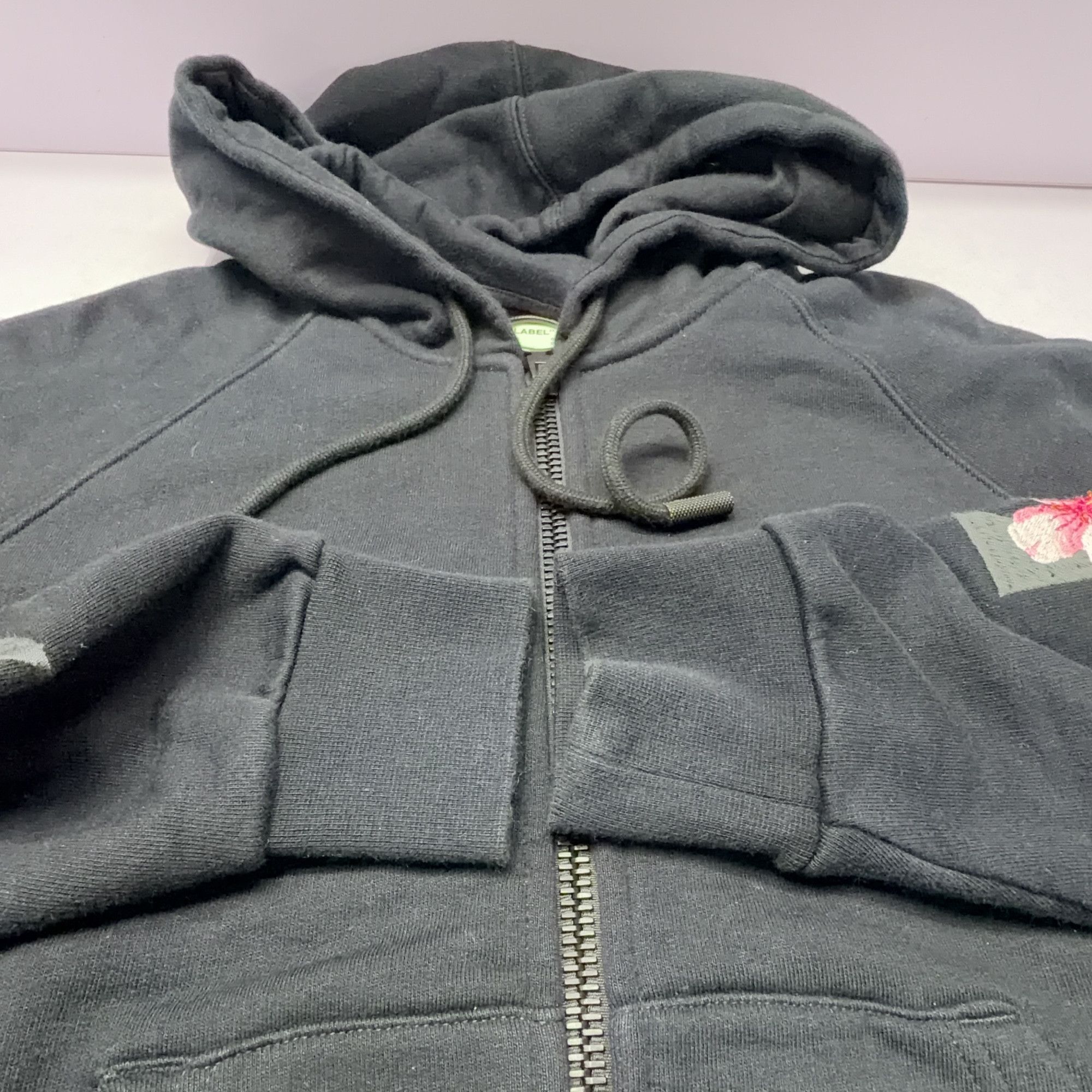 Off-White OFF-WHITE Cherry Blossom Embroidery Zip Hoodie Size XS Size XS / US 0-2 / IT 36-38 - 9 Thumbnail
