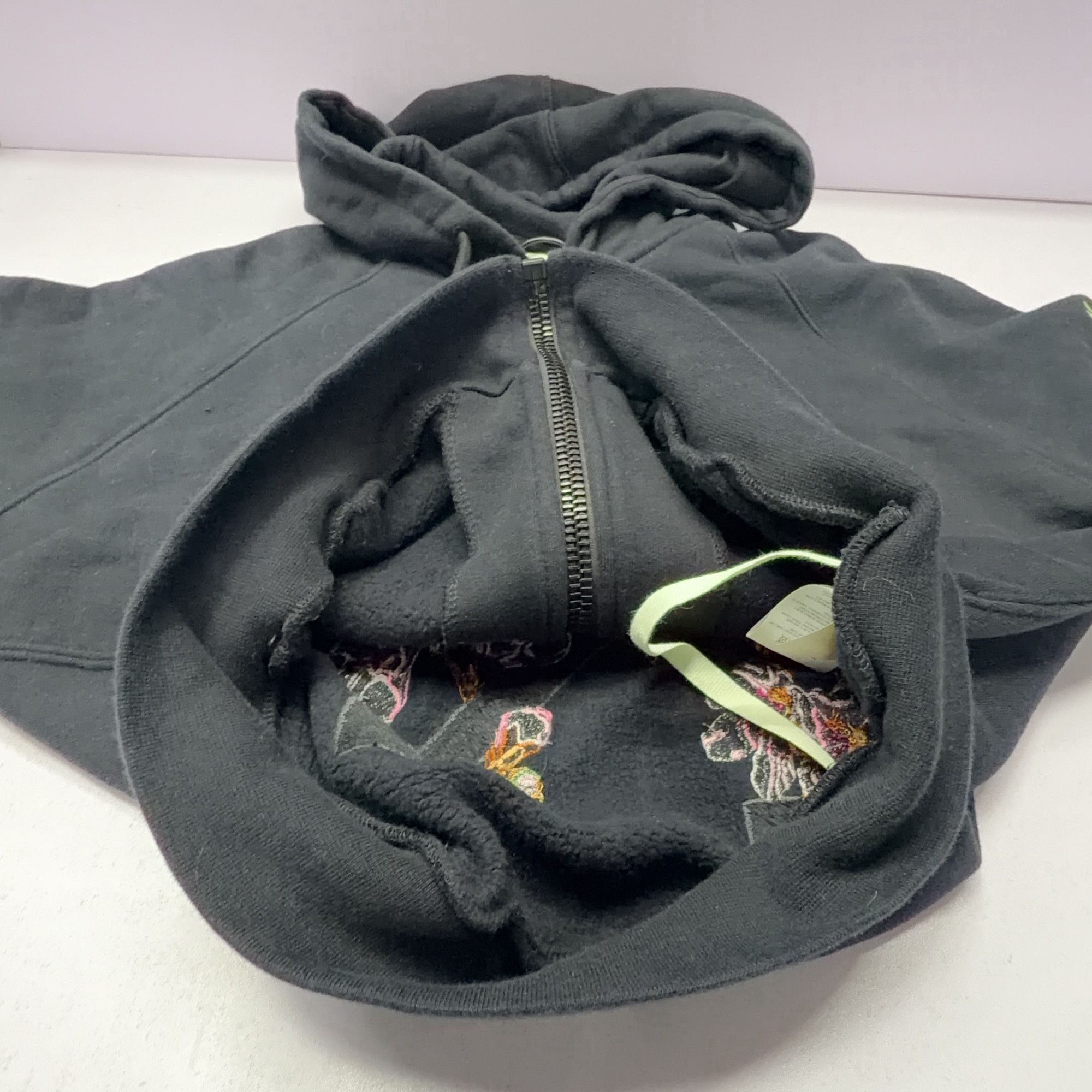 Off-White OFF-WHITE Cherry Blossom Embroidery Zip Hoodie Size XS Size XS / US 0-2 / IT 36-38 - 11 Thumbnail