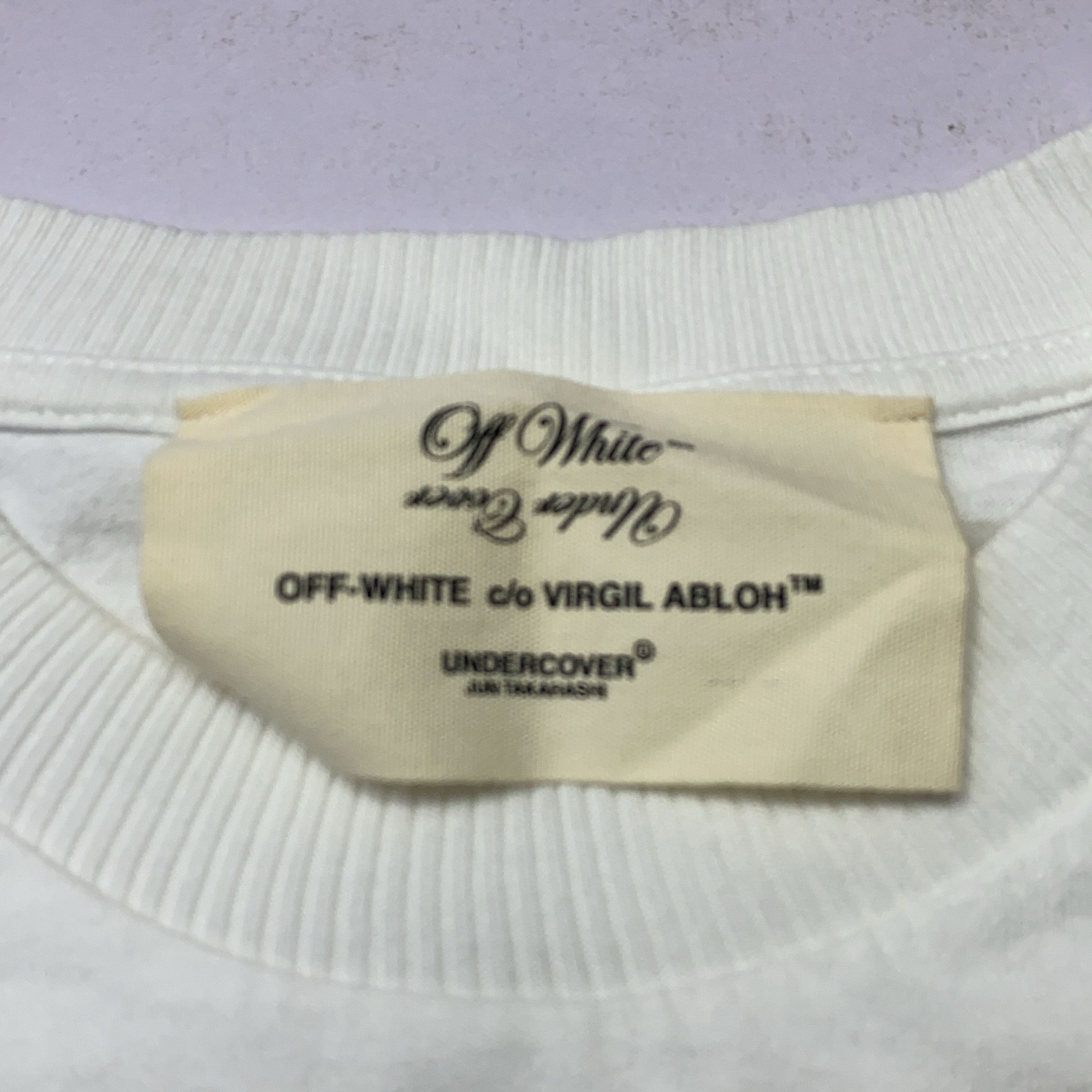 Off-White Off-White x Undercover Skeleton T-Shirt XXS Size US XXS / EU 40 - 3 Thumbnail