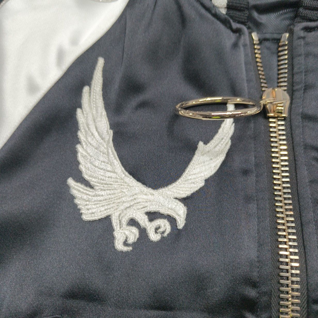 Off-White Off-White Embroidered Crane Bomber Jacket Size XS Size XS / US 0-2 / IT 36-38 - 4 Thumbnail