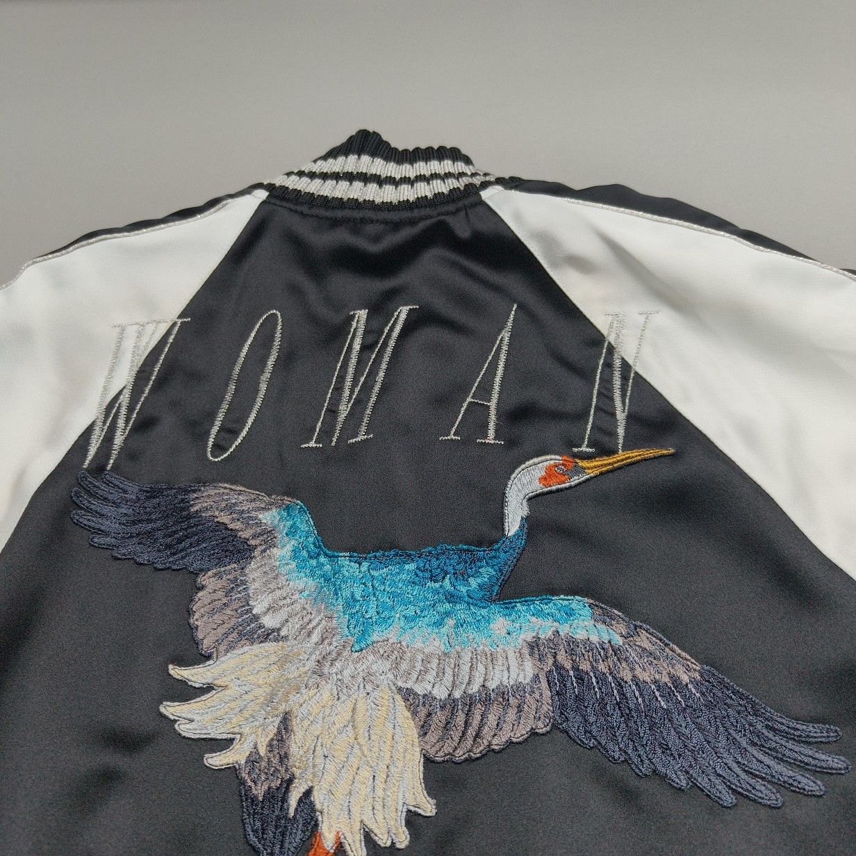 Off-White Off-White Embroidered Crane Bomber Jacket Size XS Size XS / US 0-2 / IT 36-38 - 3 Thumbnail