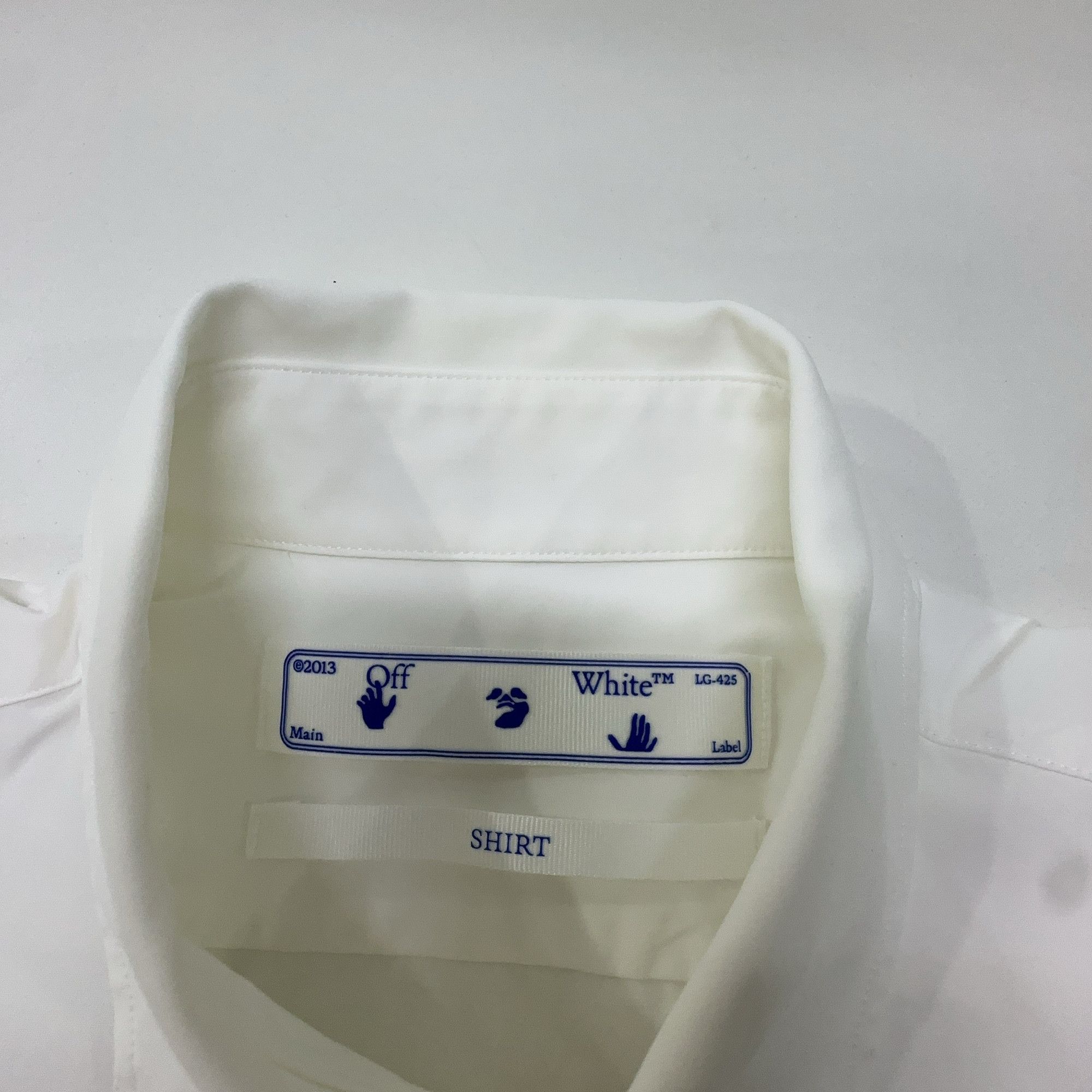 Off-White Off-White Graffiti Print Shirt Size S Size US S / EU 44-46 / 1 - 4 Thumbnail