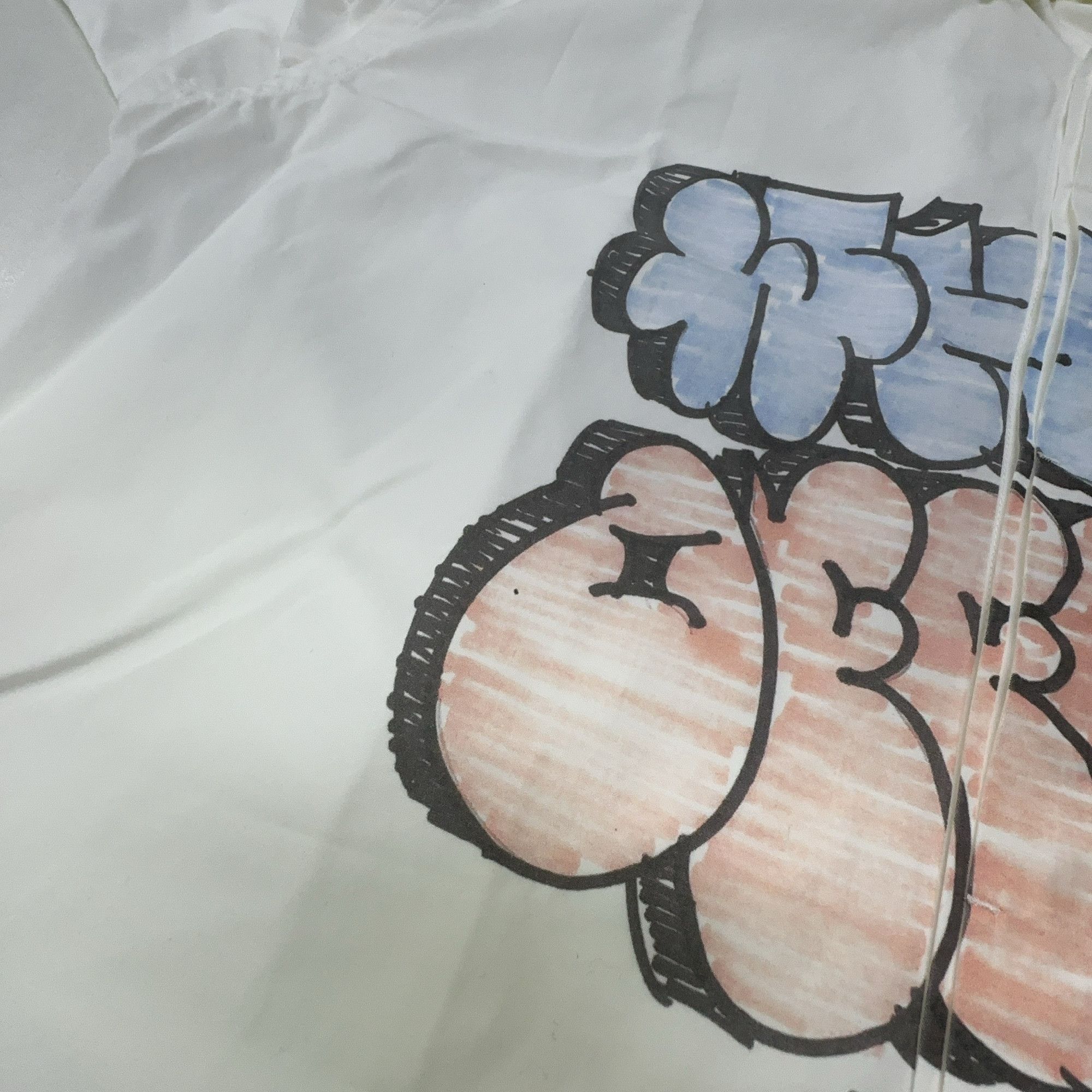 Off-White Off-White Graffiti Print Shirt Size S Size US S / EU 44-46 / 1 - 7 Thumbnail