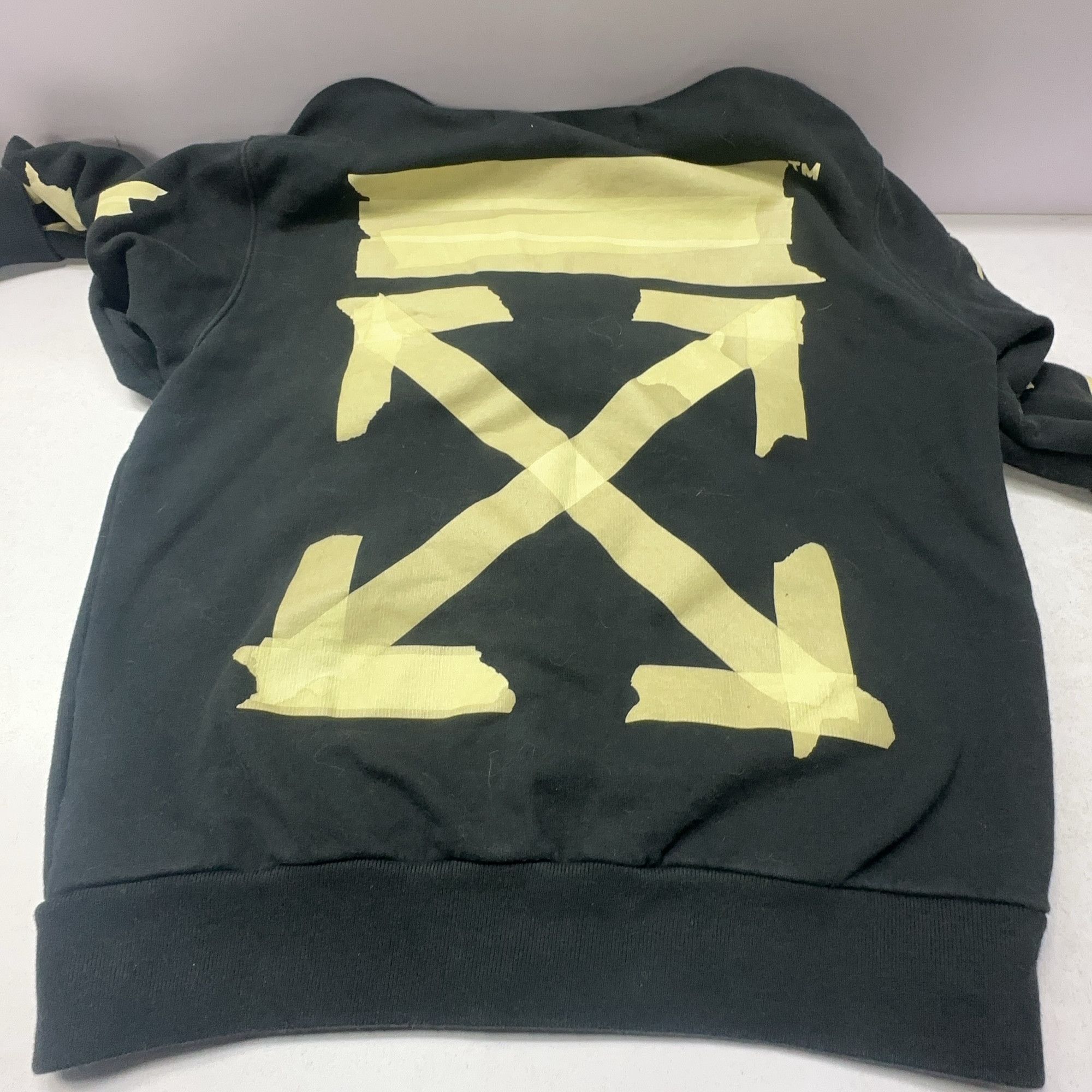 Off-White OFF-WHITE Tape Arrows Zip Hoodie Size M Size US M / EU 48-50 / 2 - 11 Thumbnail