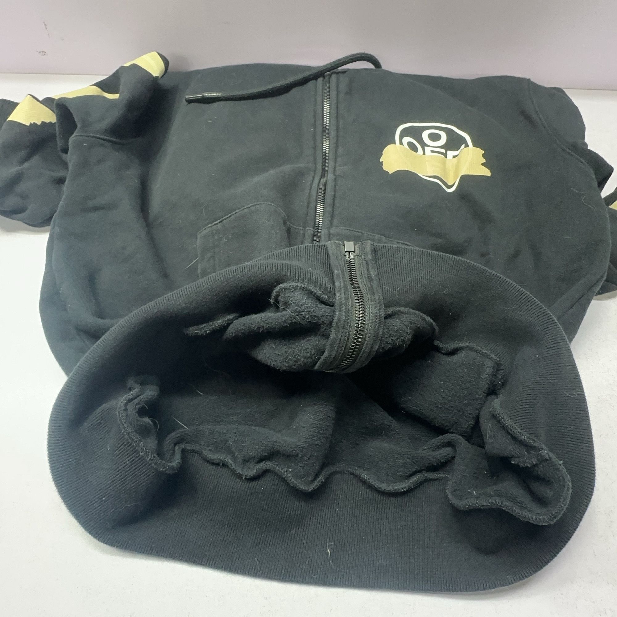 Off-White OFF-WHITE Tape Arrows Zip Hoodie Size M Size US M / EU 48-50 / 2 - 10 Thumbnail