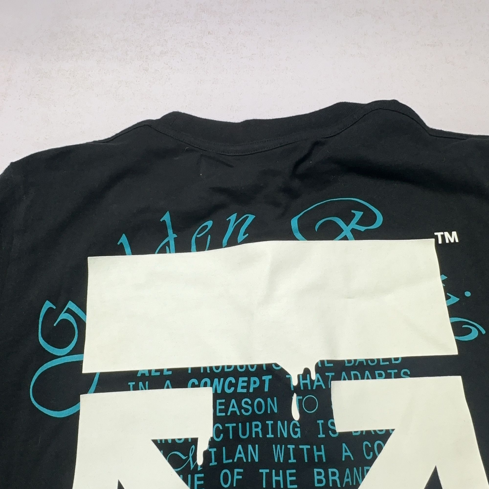 Off-White OFF-WHITE Golden Ratio Graphic T-Shirt Size S Size US S / EU 44-46 / 1 - 8 Thumbnail