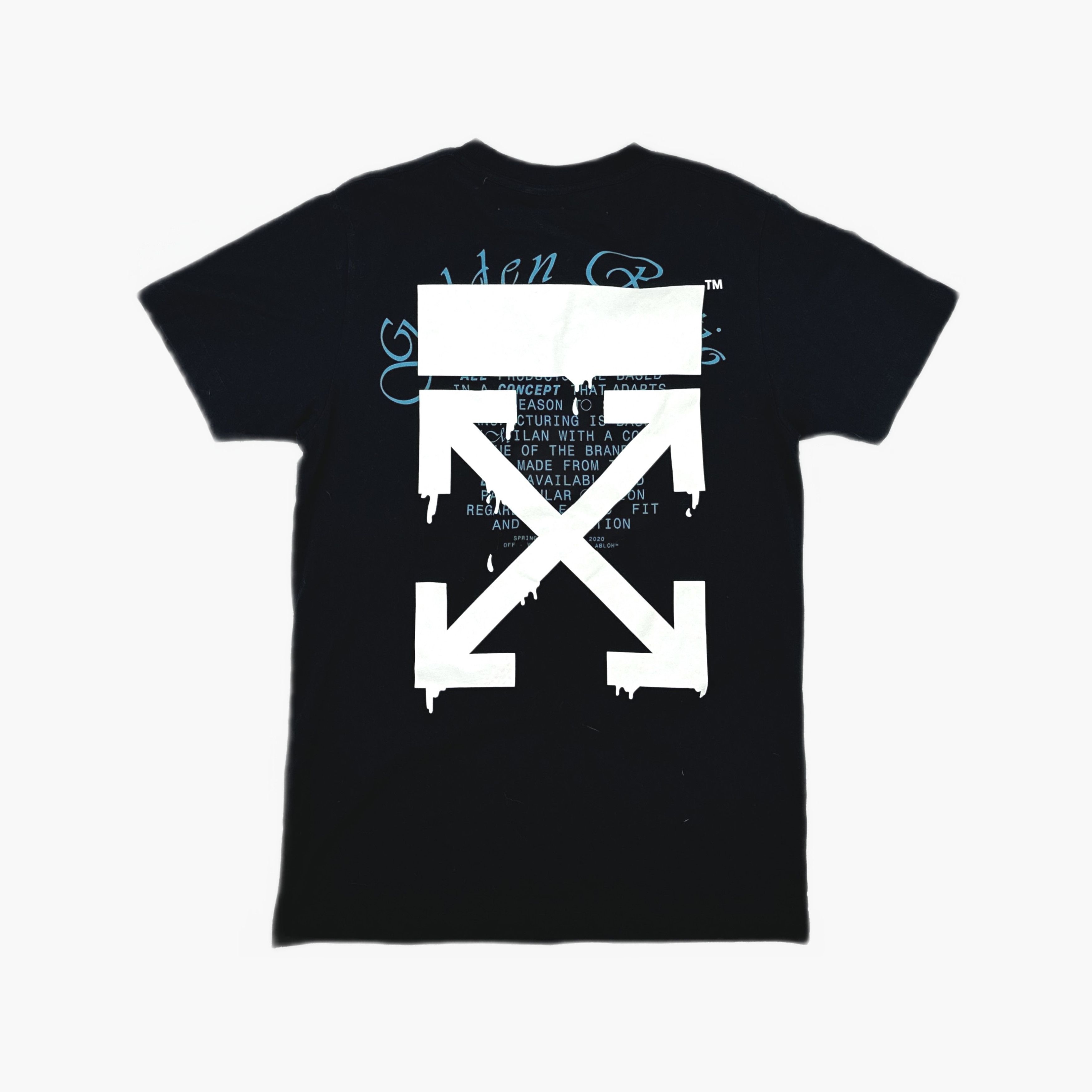 Off-White OFF-WHITE Golden Ratio Graphic T-Shirt Size S Size US S / EU 44-46 / 1 - 2 Thumbnail