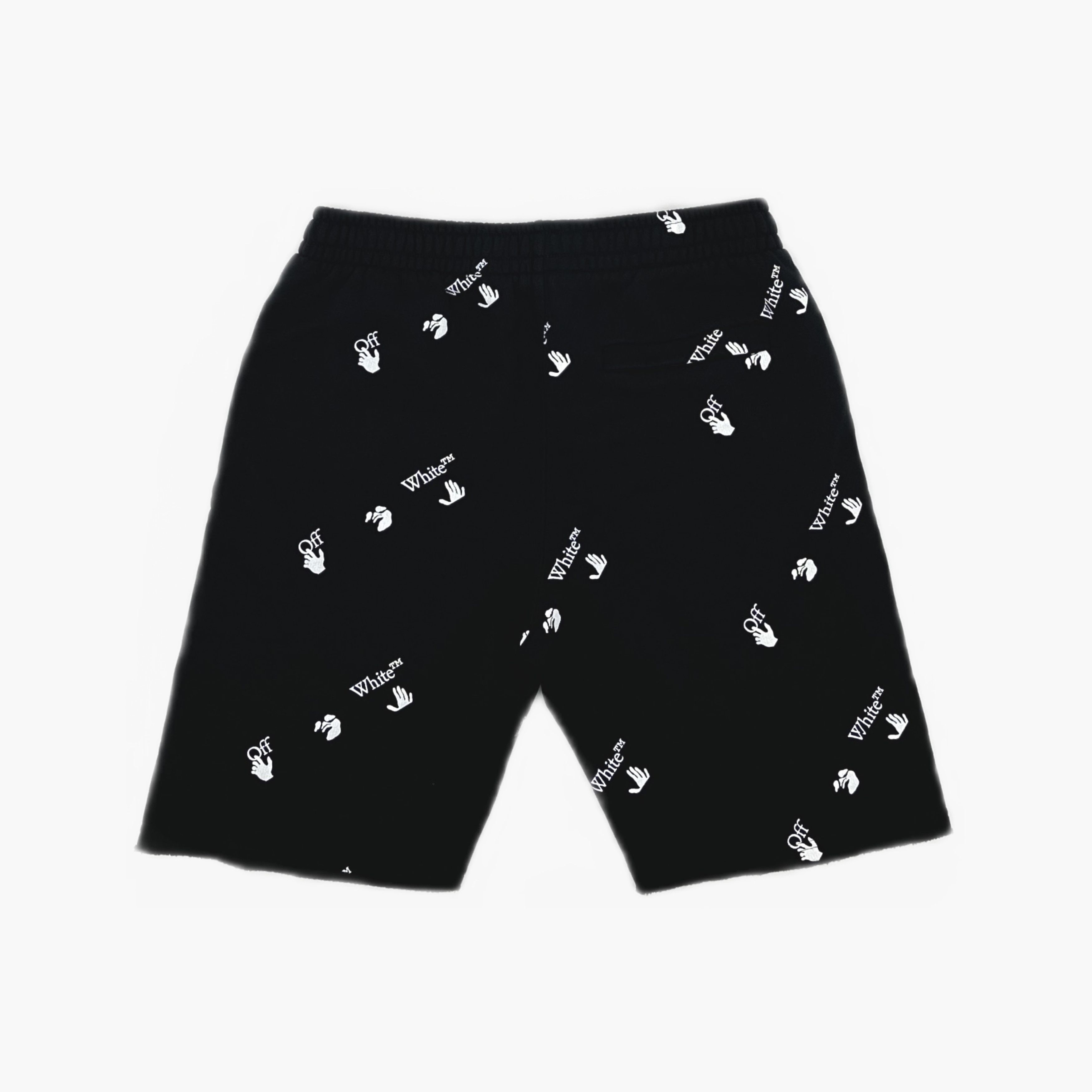 Off-White Off-White Allover Logo Sweatshorts Size S Size US 30 / EU 46 - 2 Thumbnail