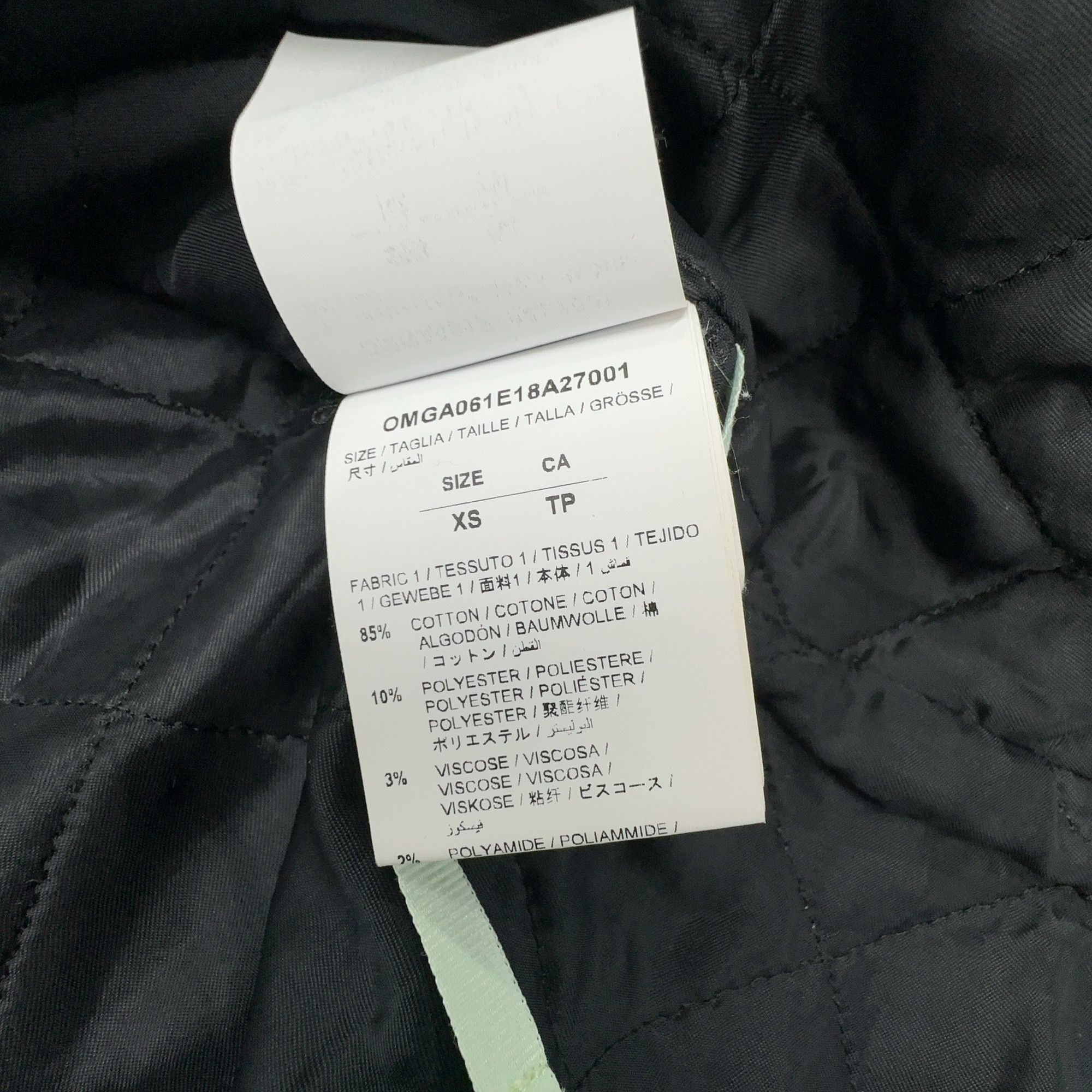 Off-White OFF-WHITE Plaid Hooded Flannel Jacket Size XS Size US XS / EU 42 / 0 - 3 Thumbnail