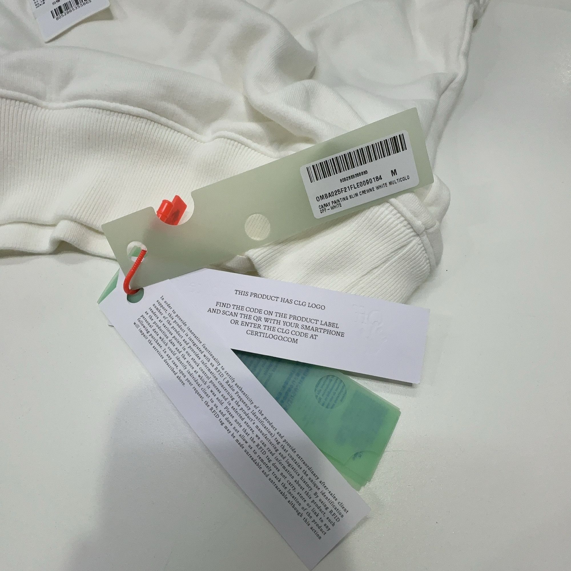 Off-White Off-White Caravaggio Arrows Sweatshirt Size M Size US M / EU 48-50 / 2 - 5 Thumbnail