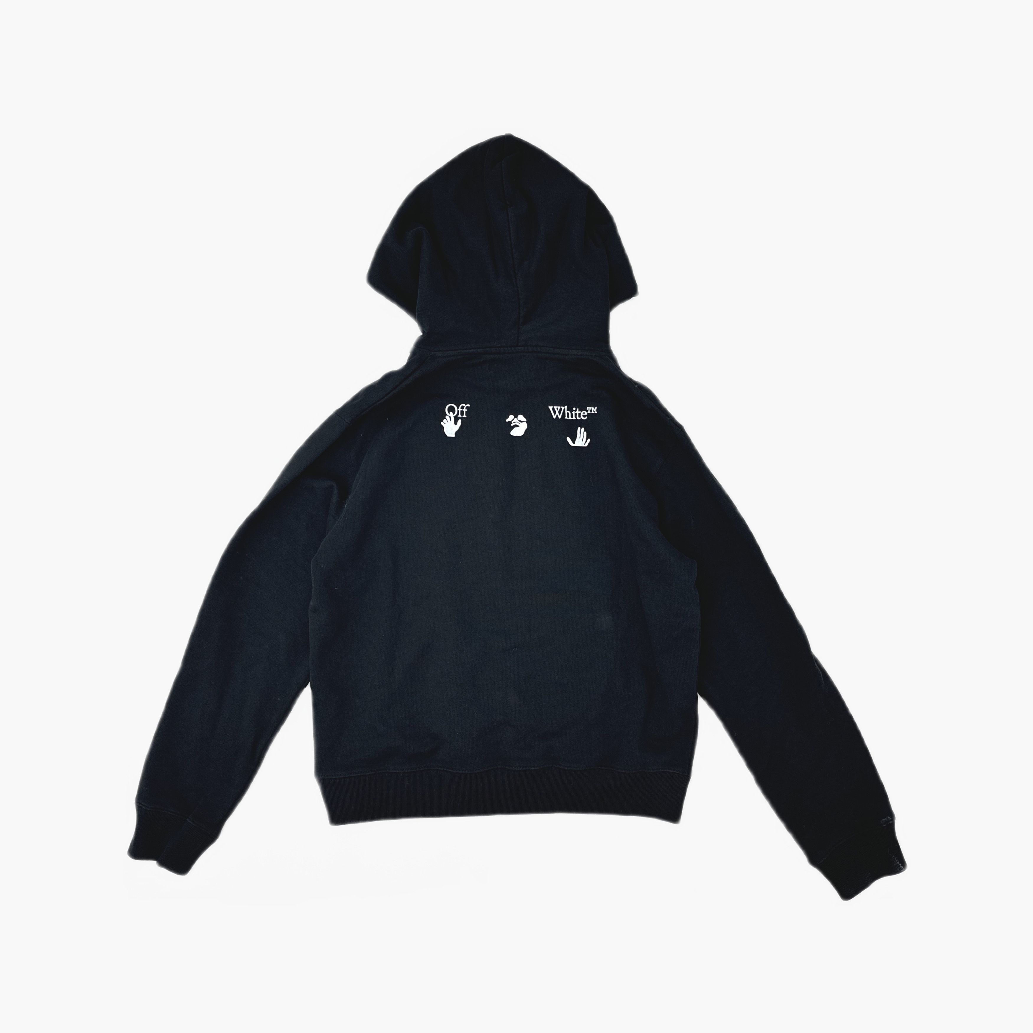 Off-White Off-White Logo Print Hoodie Size XL Size US XL / EU 56 / 4 - 2 Thumbnail