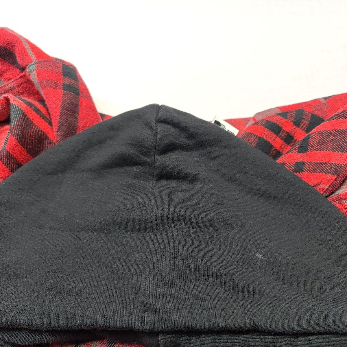 Off-White OFF-WHITE Red Plaid Flannel Zip Jacket Size XS Size US XS / EU 42 / 0 - 8 Thumbnail
