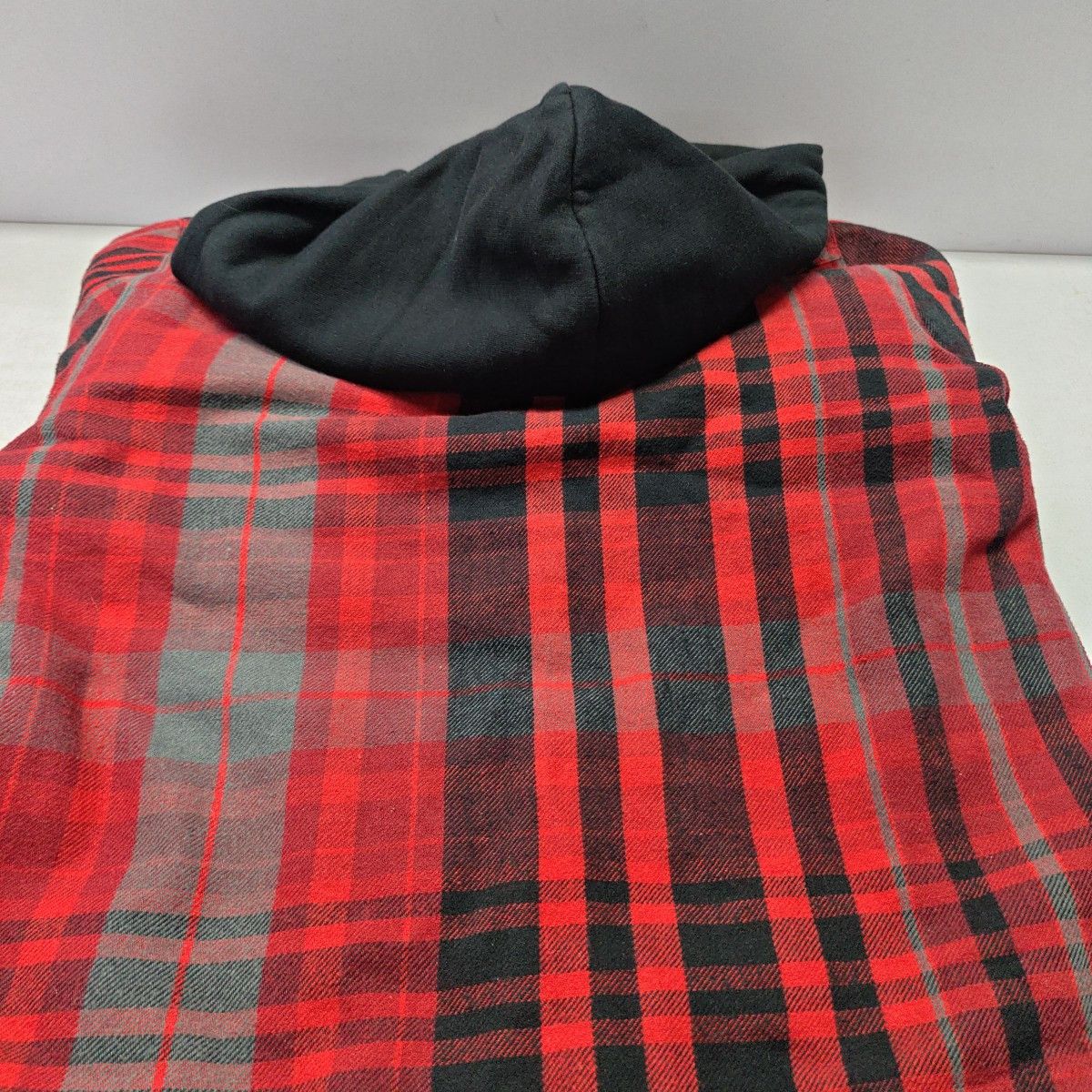 Off-White OFF-WHITE Red Plaid Flannel Zip Jacket Size XS Size US XS / EU 42 / 0 - 7 Thumbnail