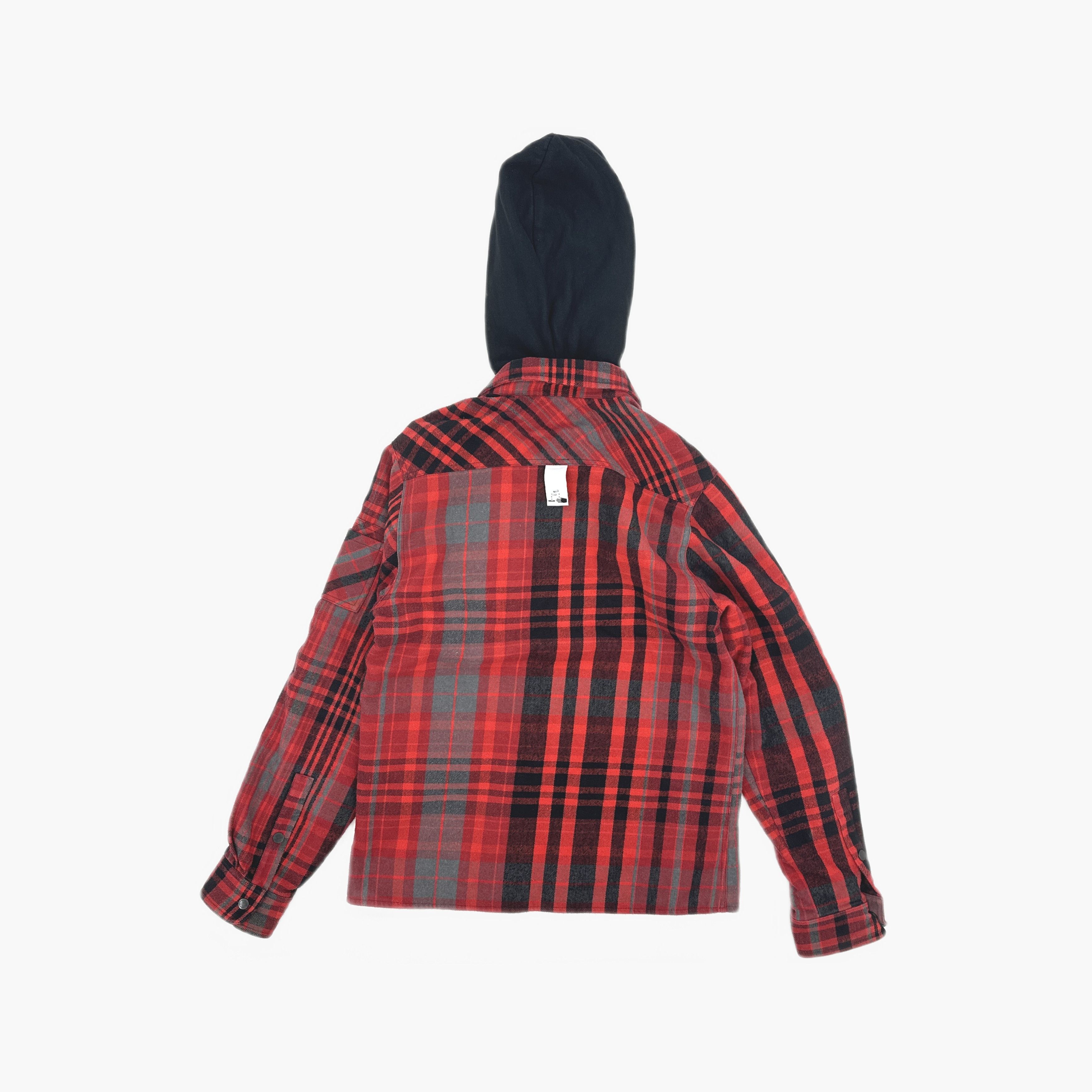 Off-White OFF-WHITE Red Plaid Flannel Zip Jacket Size XS Size US XS / EU 42 / 0 - 2 Thumbnail