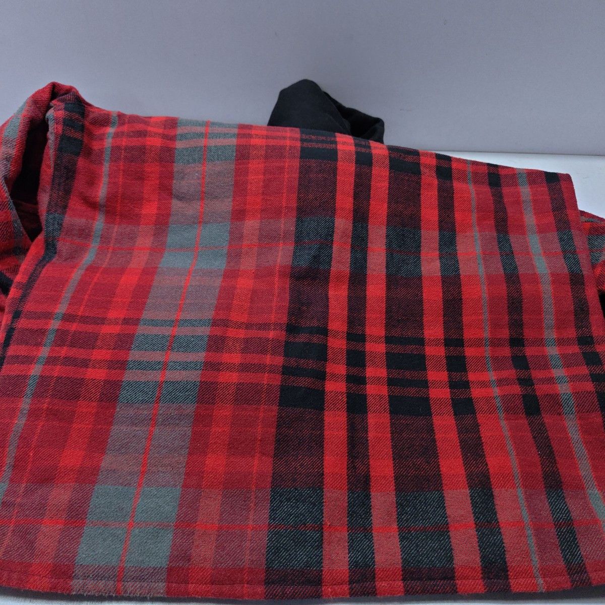 Off-White OFF-WHITE Red Plaid Flannel Zip Jacket Size XS Size US XS / EU 42 / 0 - 16 Thumbnail