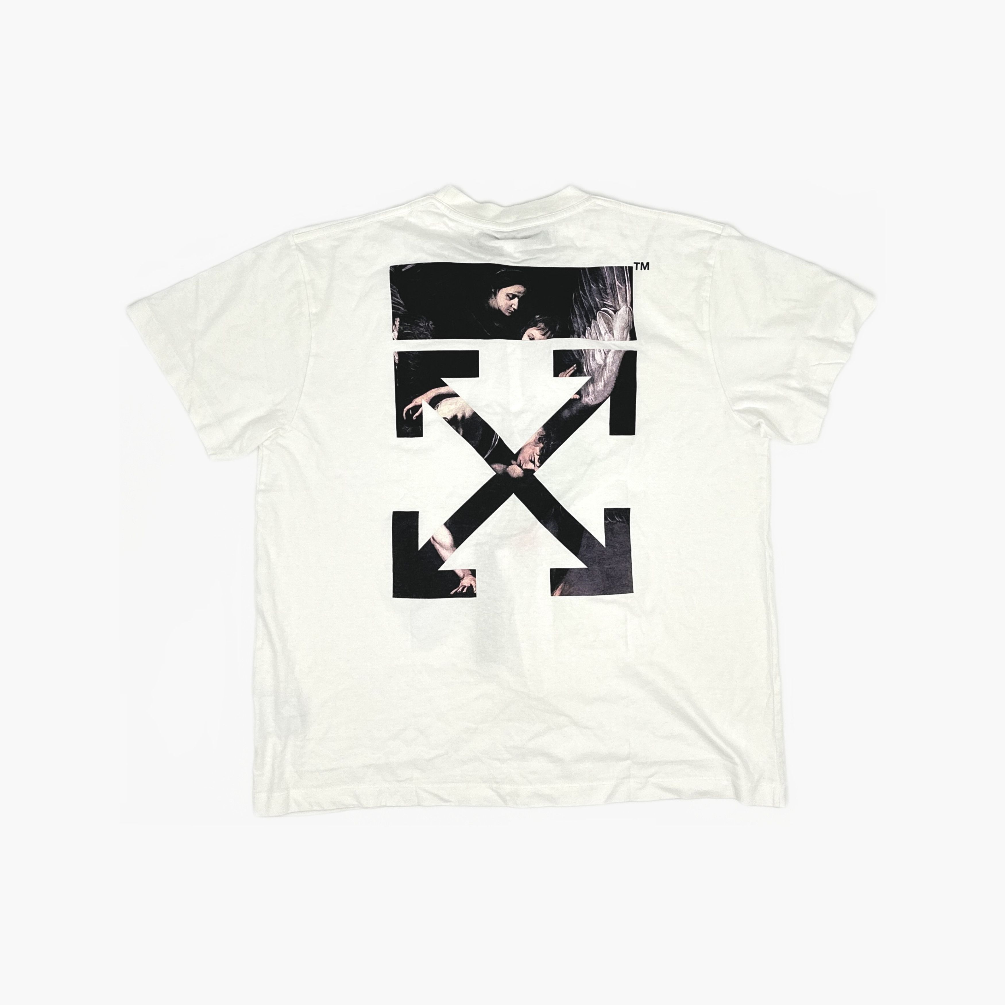 Off-White Off-White Caravaggio Arrow T-Shirt Size S Size US S / EU 44-46 / 1 - 2 Thumbnail