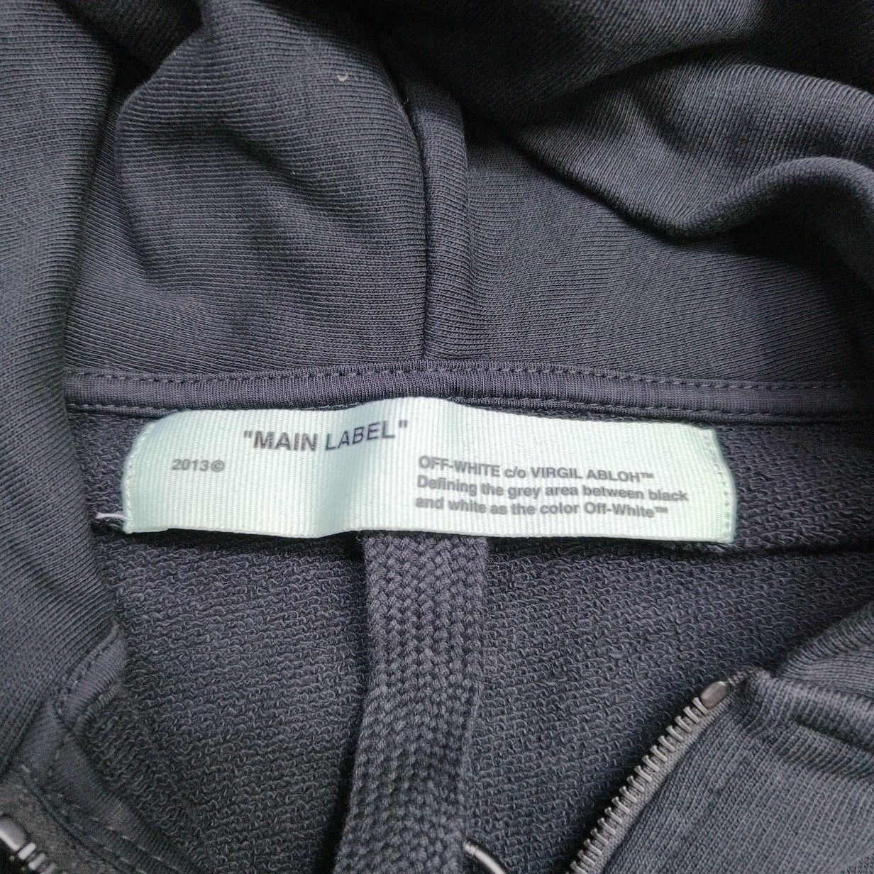 Off-White OFF-WHITE Mona Lisa Zip Hoodie Size S Size US S / EU 44-46 / 1 - 4 Thumbnail