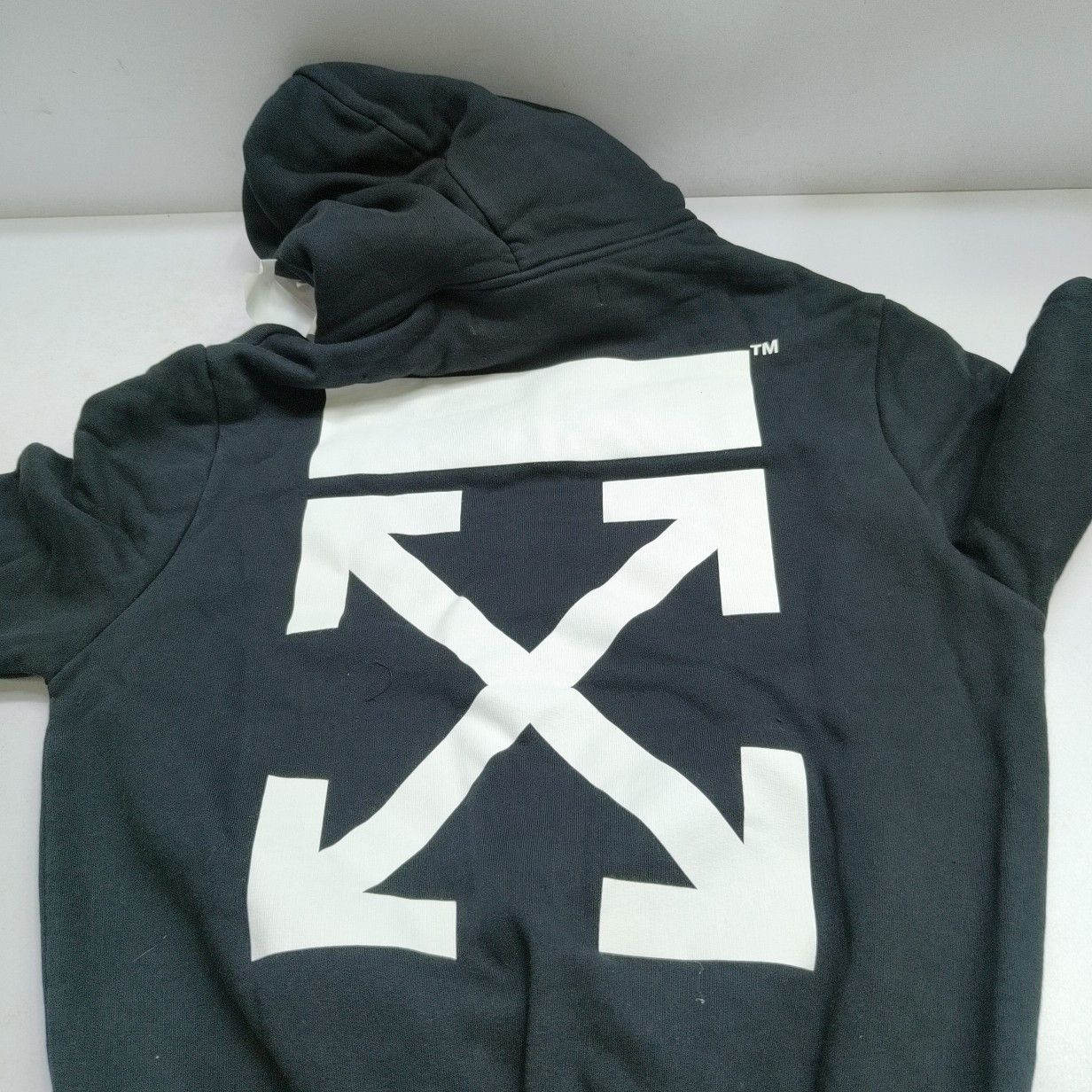 Off-White Off-White Arrow Back Graphic Hoodie Size XXS Size US XXS / EU 40 - 6 Thumbnail