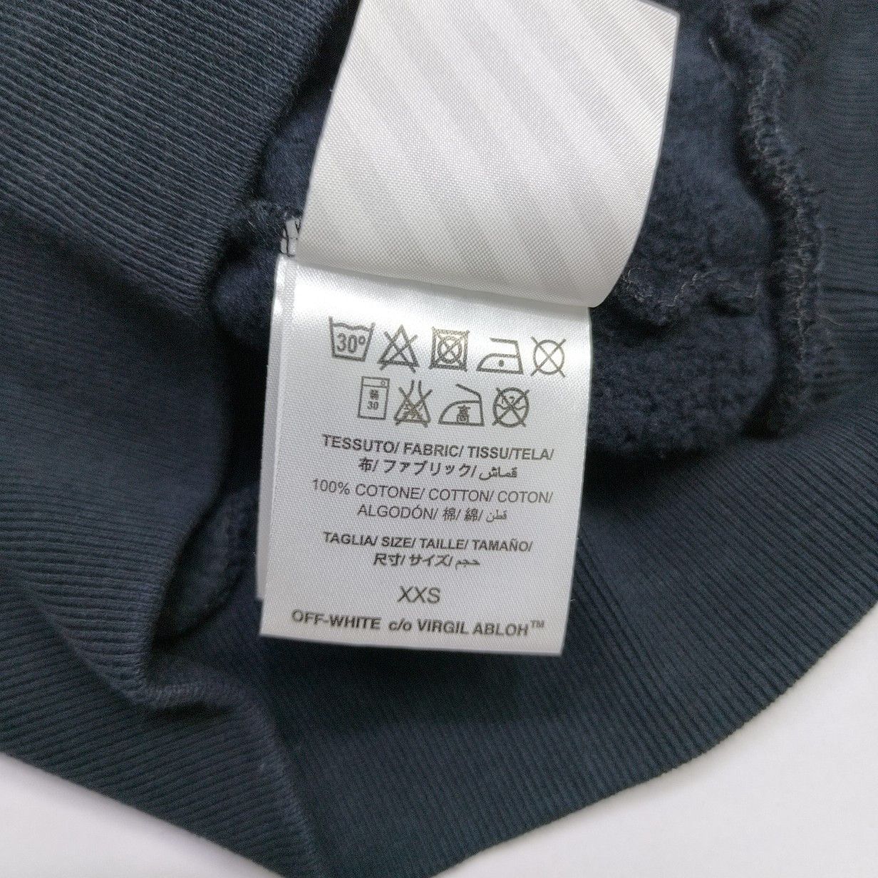 Off-White Off-White Arrow Back Graphic Hoodie Size XXS Size US XXS / EU 40 - 5 Thumbnail