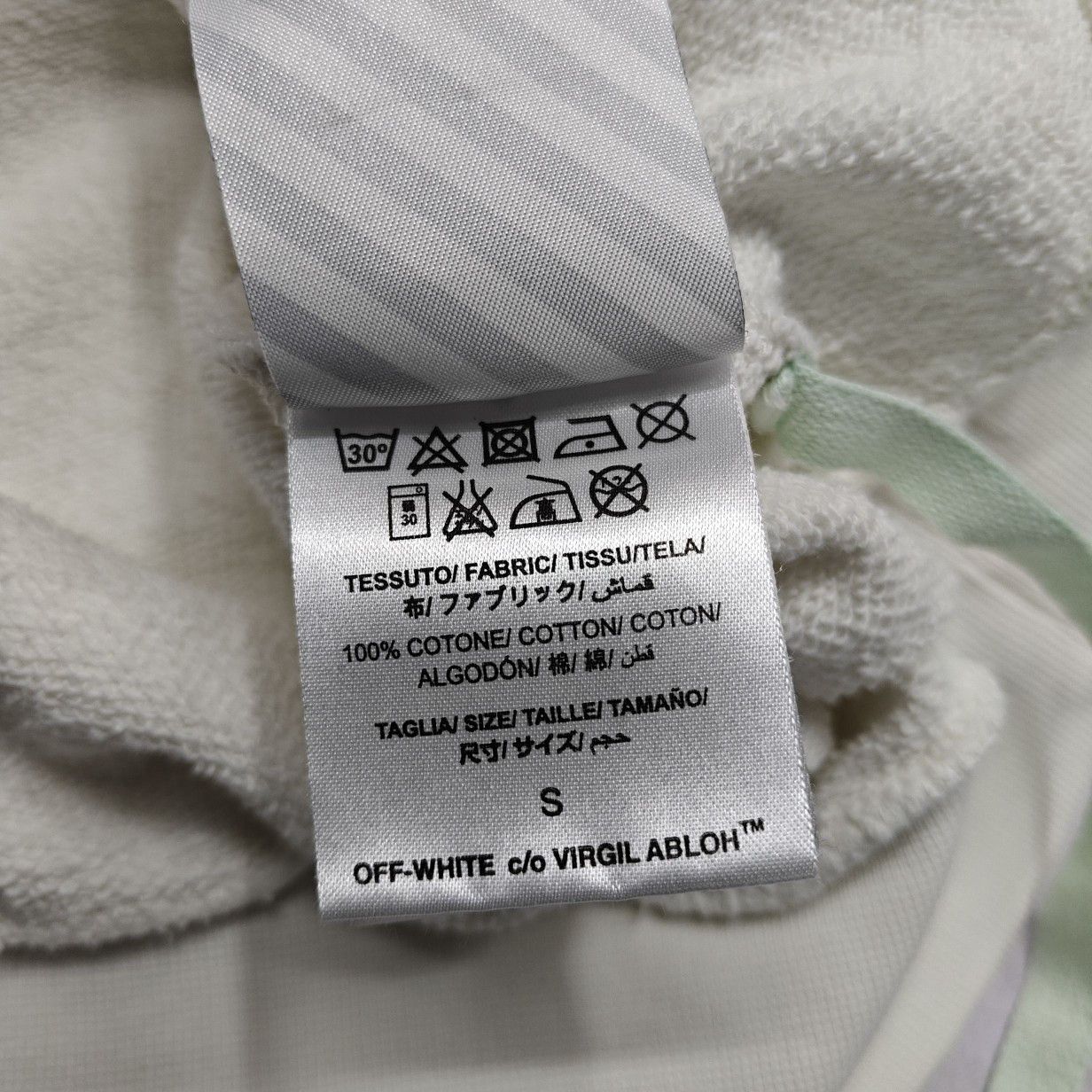 Off-White Off-White Floral Logo Hoodie Size S Size S / US 4 / IT 40 - 5 Thumbnail