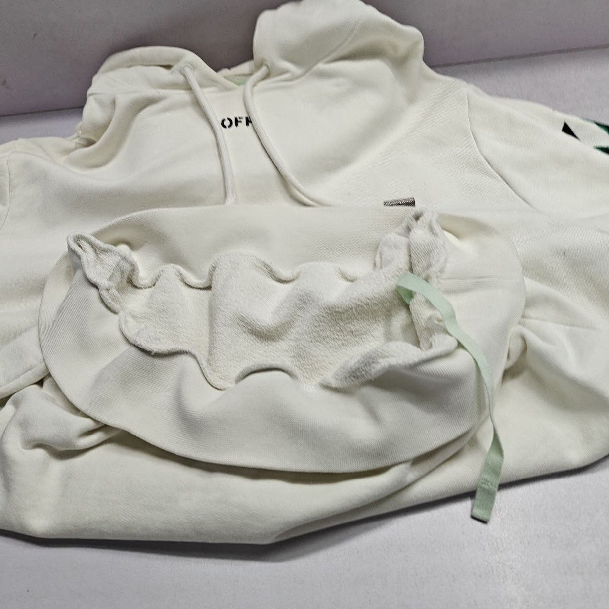 Off-White Off-White Floral Logo Hoodie Size S Size S / US 4 / IT 40 - 10 Thumbnail