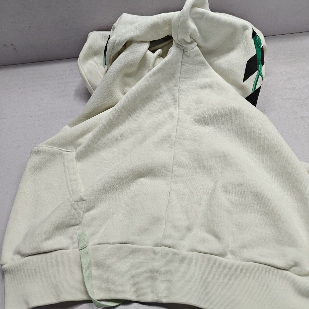 Off-White Off-White Floral Logo Hoodie Size S Size S / US 4 / IT 40 - 15 Thumbnail