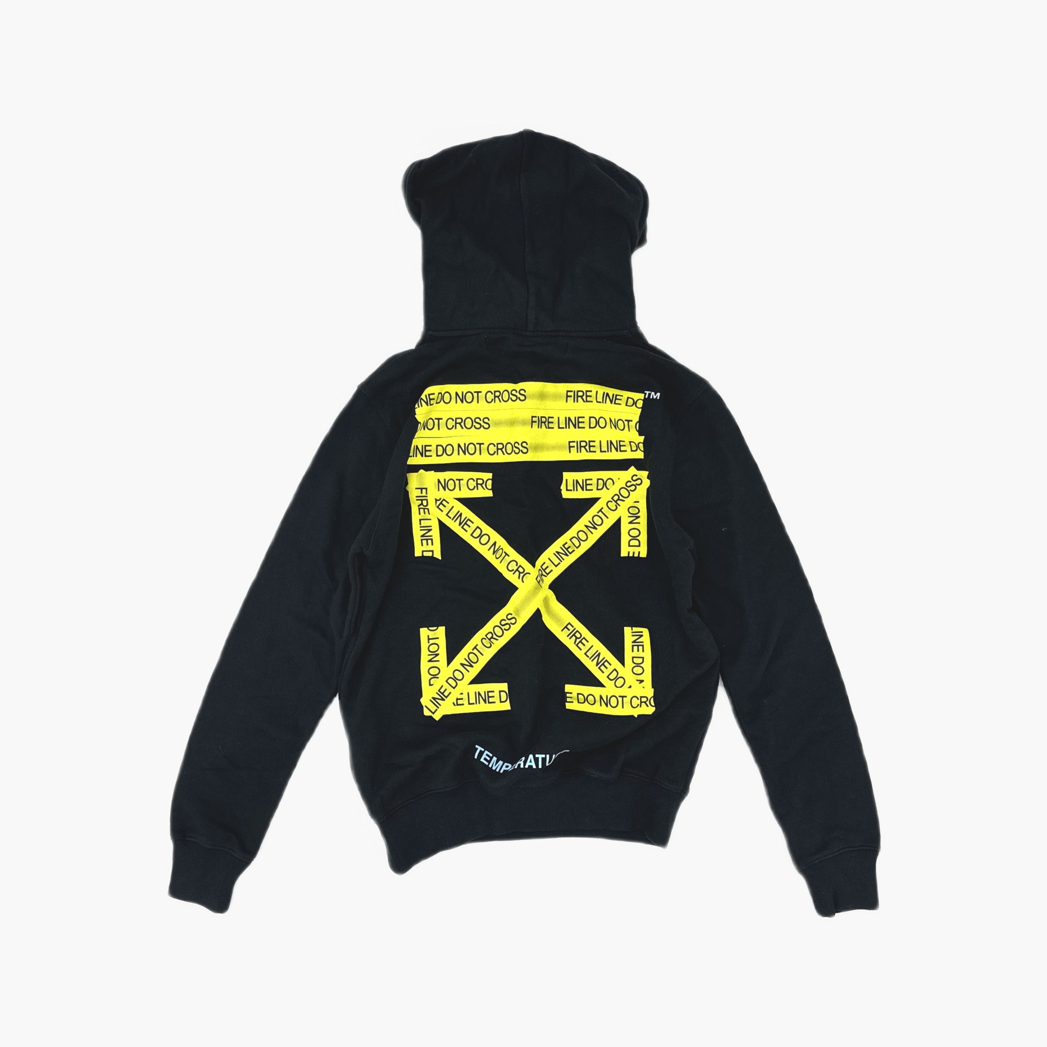 Off-White OFF-WHITE Firetape Hoodie Size XS Size US XS / EU 42 / 0 - 2 Thumbnail