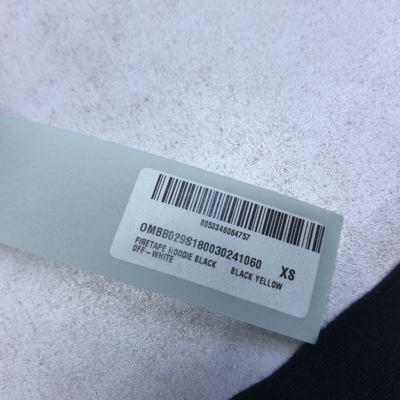 Off-White OFF-WHITE Firetape Hoodie Size XS Size US XS / EU 42 / 0 - 4 Thumbnail