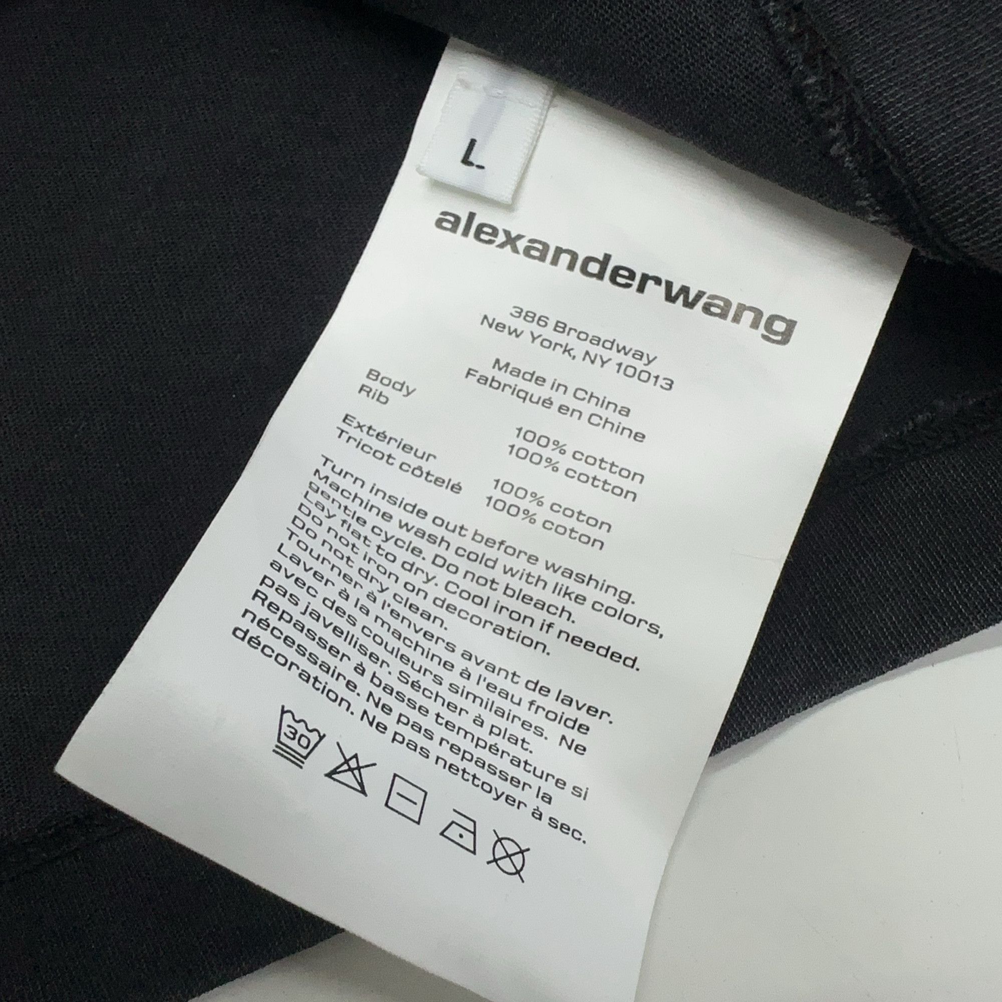 Alexander Wang Alexander Wang Repeat Logo T-Shirt Size L Size L / US 10 / IT 46 - 3 Thumbnail