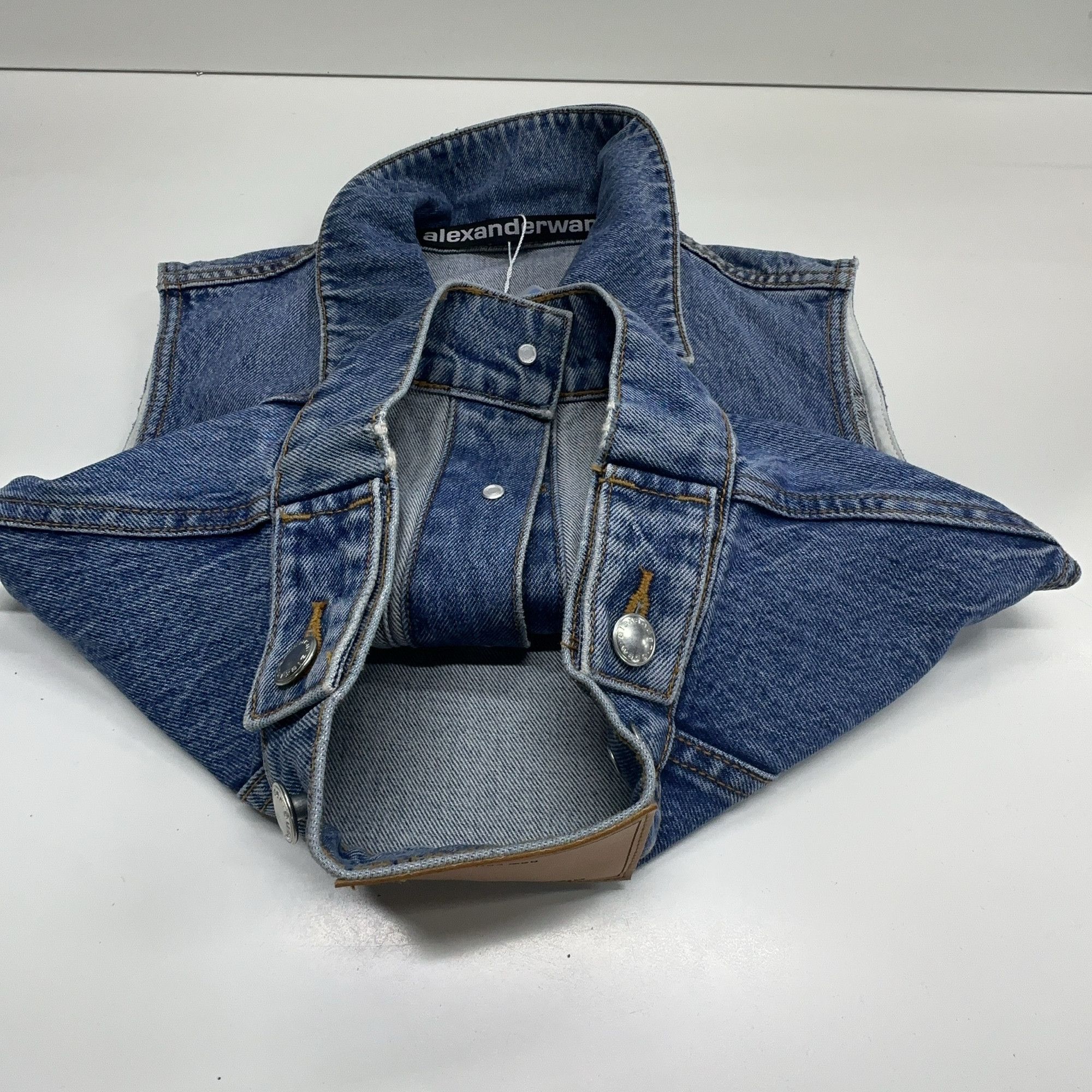 Alexander Wang Alexander Wang Blue Denim Vest Size S Size S / US 4 / IT 40 - 8 Thumbnail