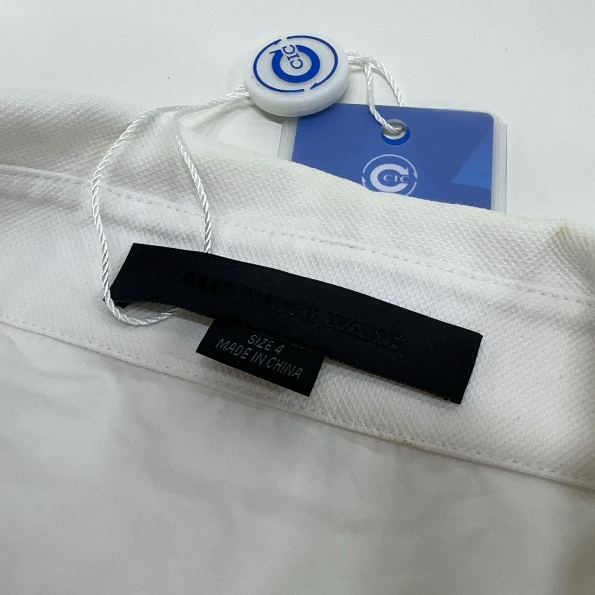 Alexander Wang Alexander Wang White Button Up Sleeveless Top Size 4 Size S / US 4 / IT 40 - 3 Thumbnail