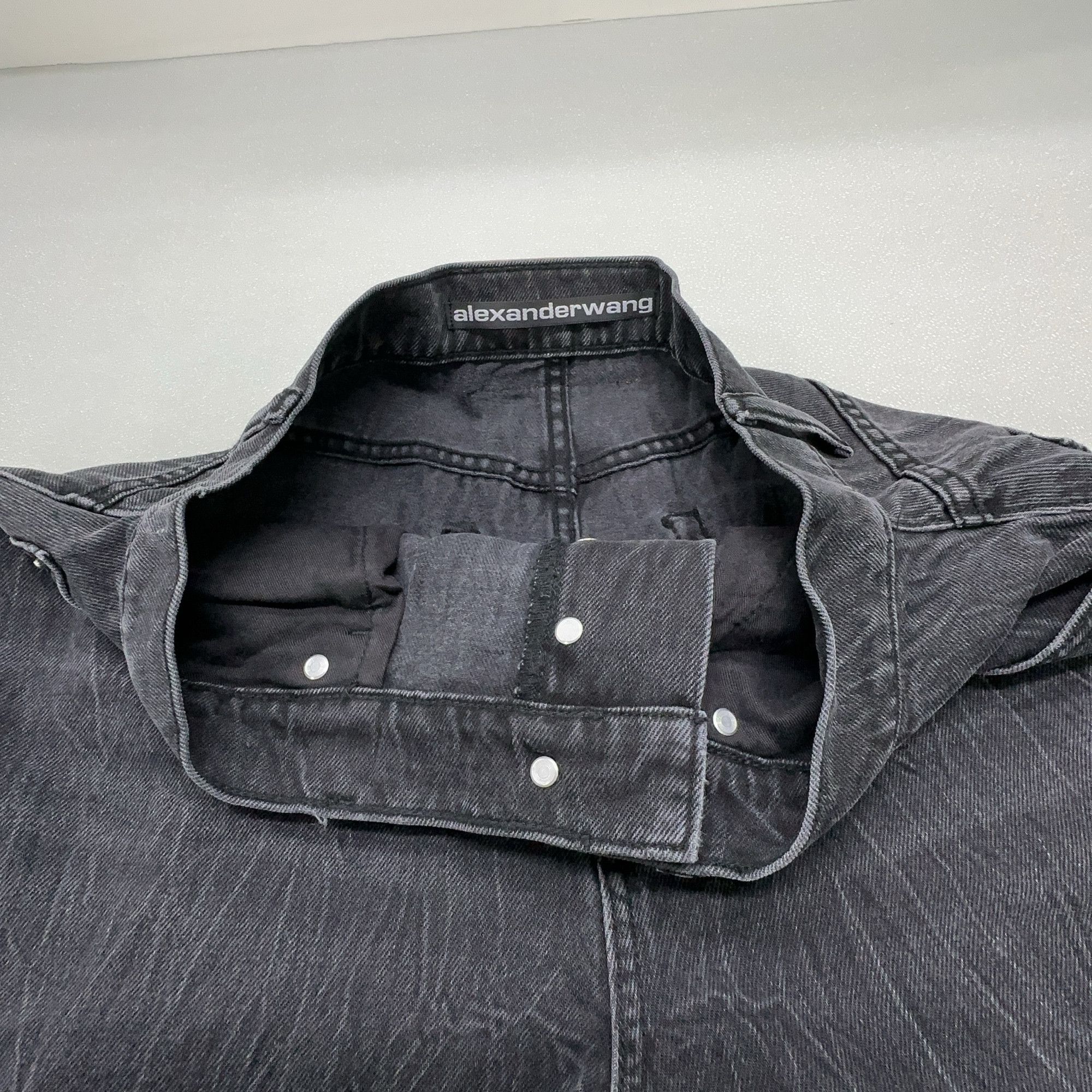 Alexander Wang Alexander Wang Washed Gray Jeans Size 25 Size 25" / US 0 / IT 36 - 6 Thumbnail