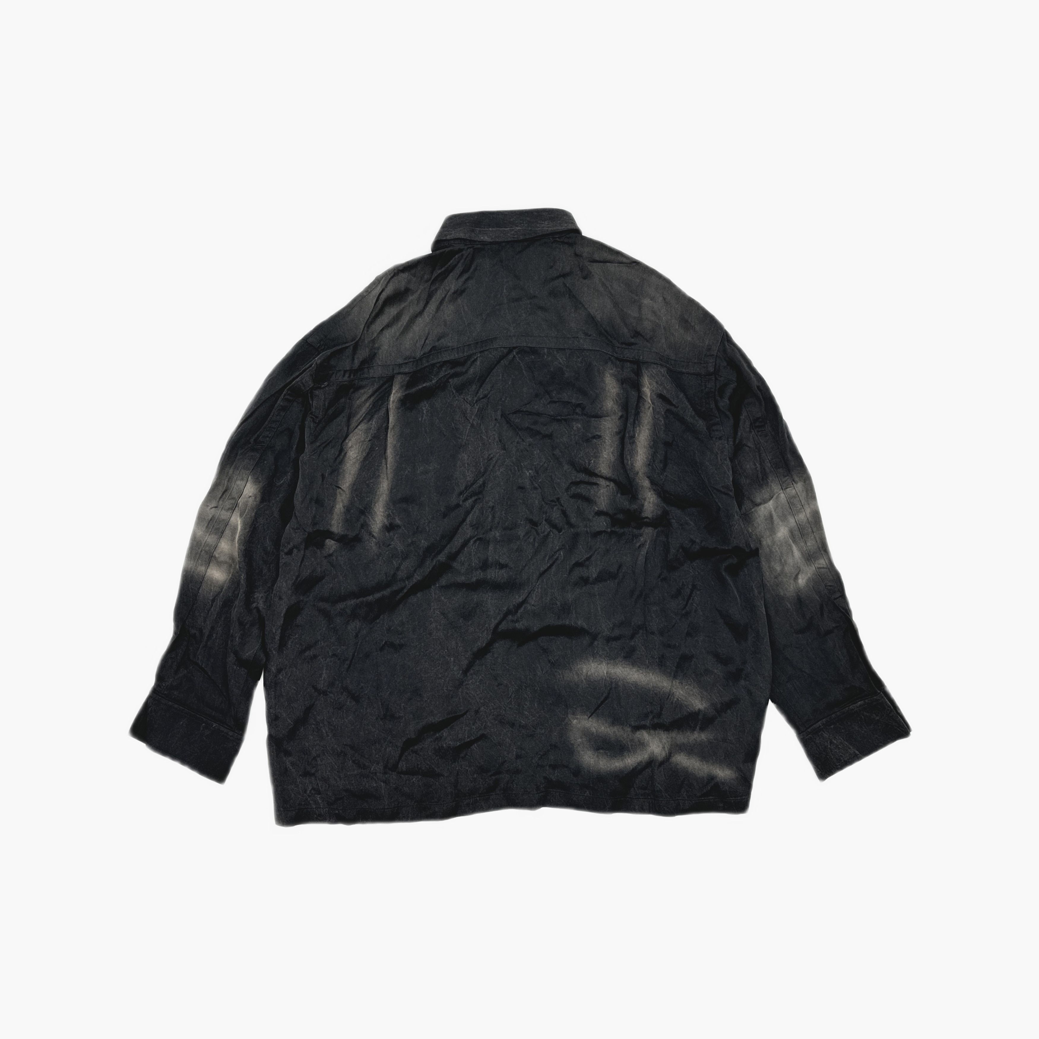Alexander Wang Alexander Wang Creased Charcoal Button Up Shirt Size S Size S / US 4 / IT 40 - 2 Thumbnail