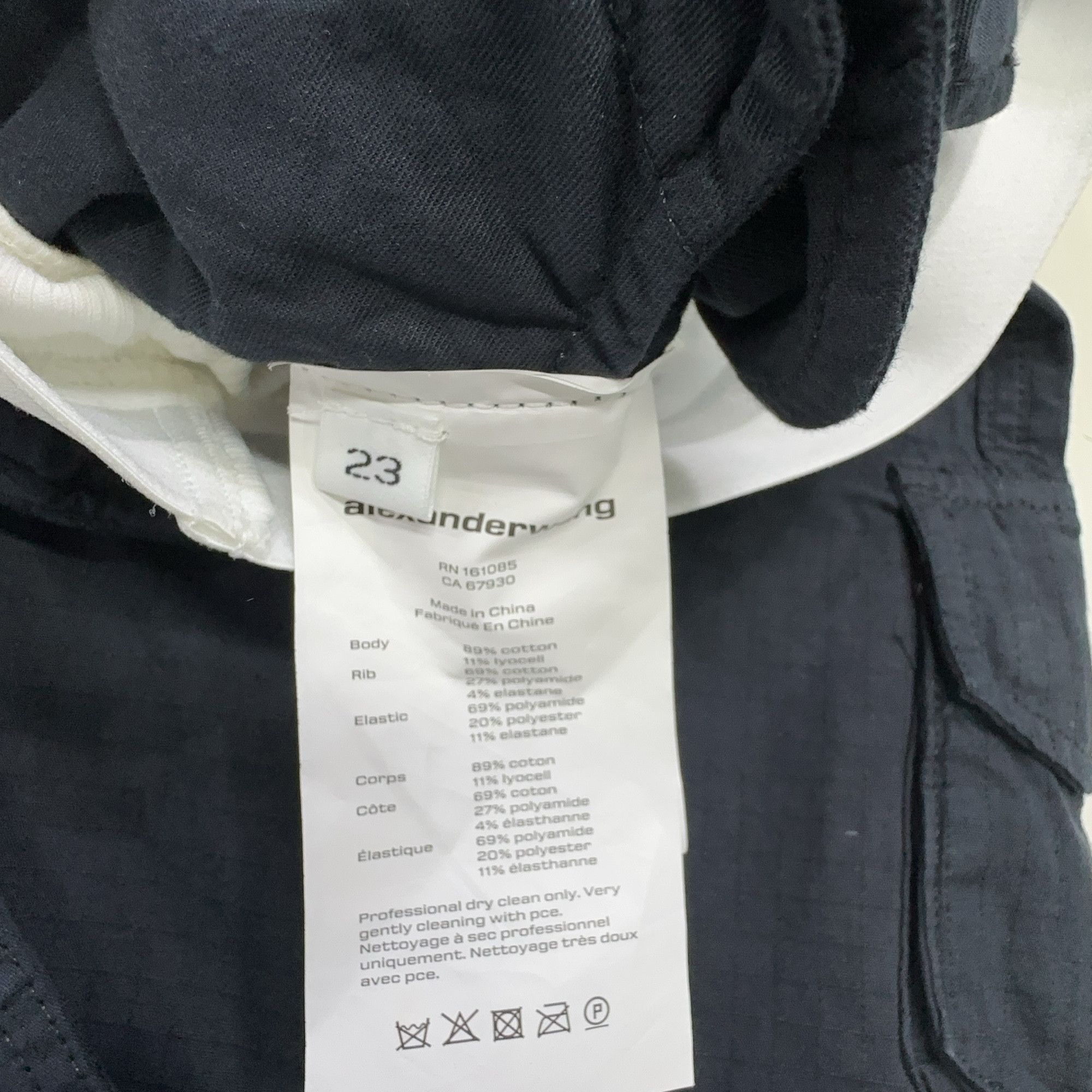 Alexander Wang Alexander Wang Multi-Pocket Cargo Pants Size 23 Size 23" - 4 Thumbnail