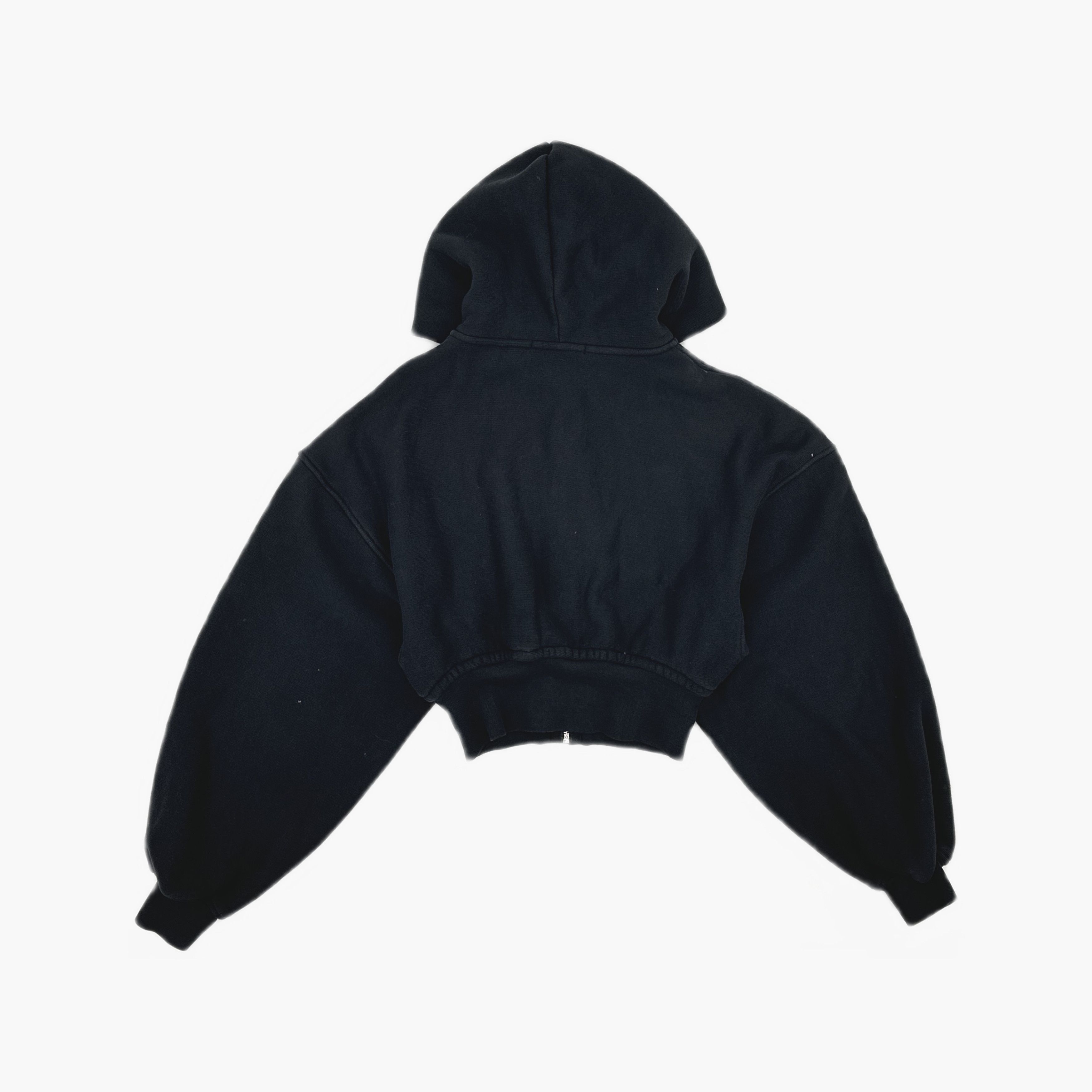 Alexander Wang Alexander Wang Black Zip Up Hoodie Size S Size S / US 4 / IT 40 - 2 Thumbnail